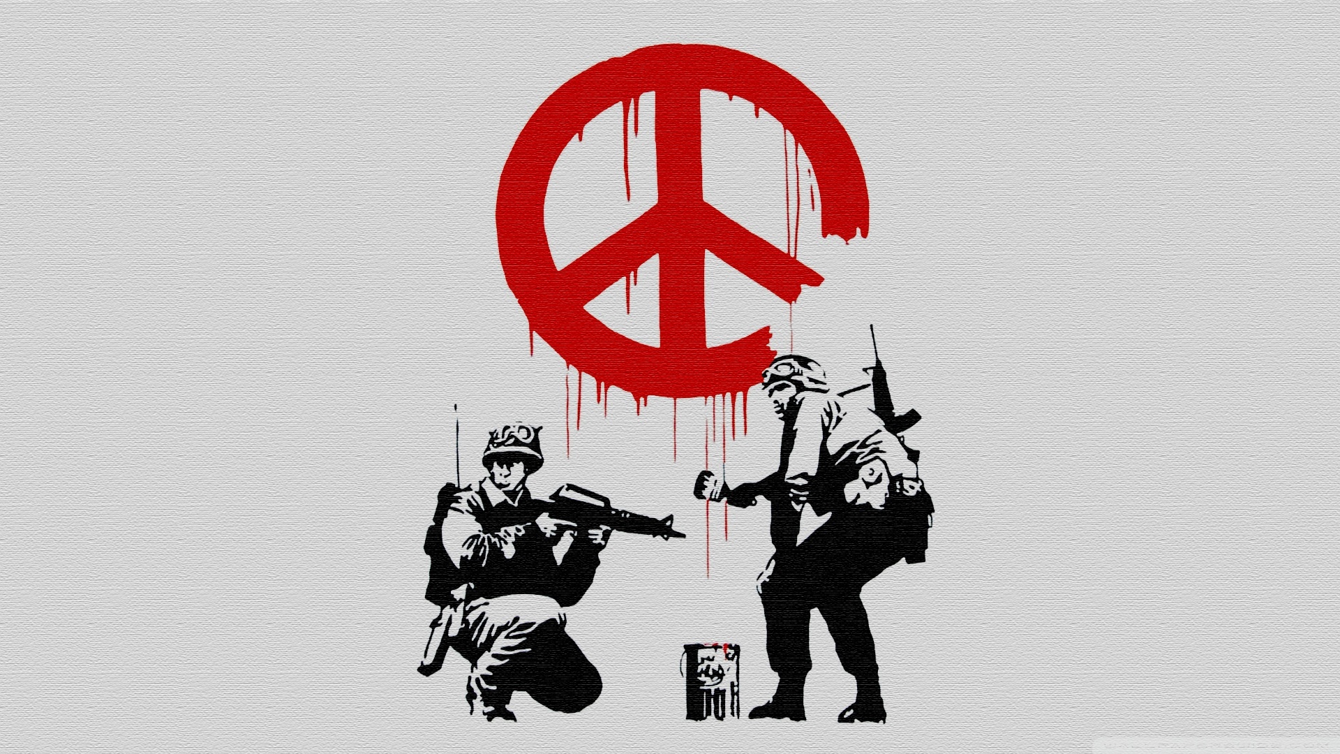 Peace, Banksy, Ultra HD Wallpaper, Best Background, 1920x1080 Full HD Desktop