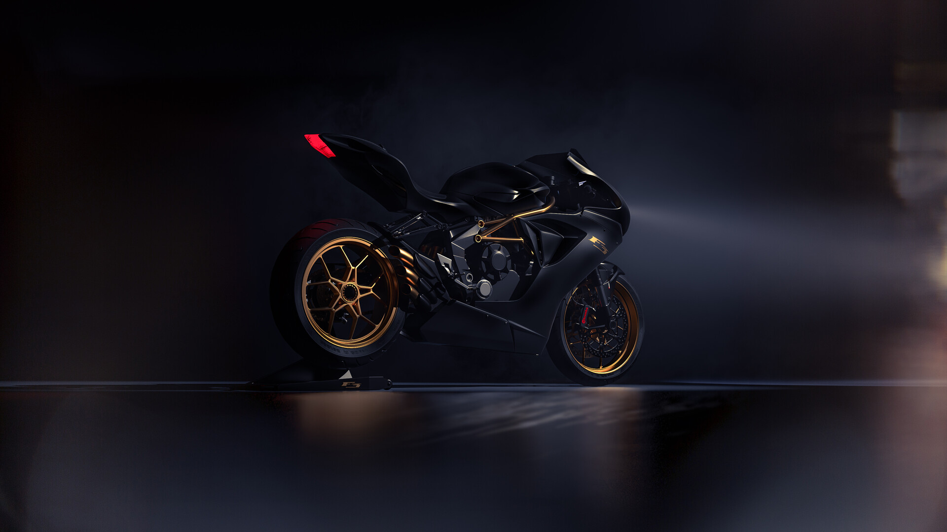 MV Agusta F3 800, Talented rider, Motorcycle enthusiast, Captivating ride, 1920x1080 Full HD Desktop