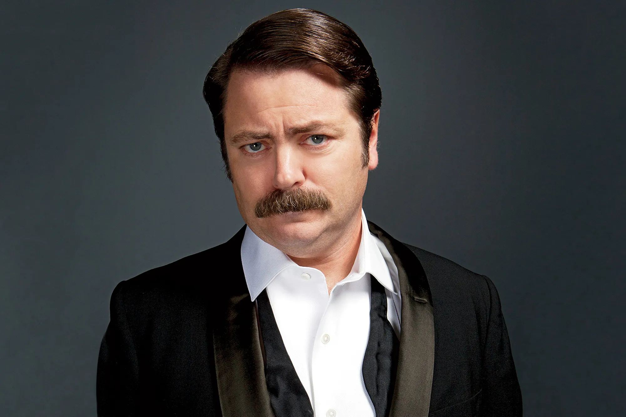 Nick Offerman, Love life advice, Improve, GQ, 2000x1340 HD Desktop