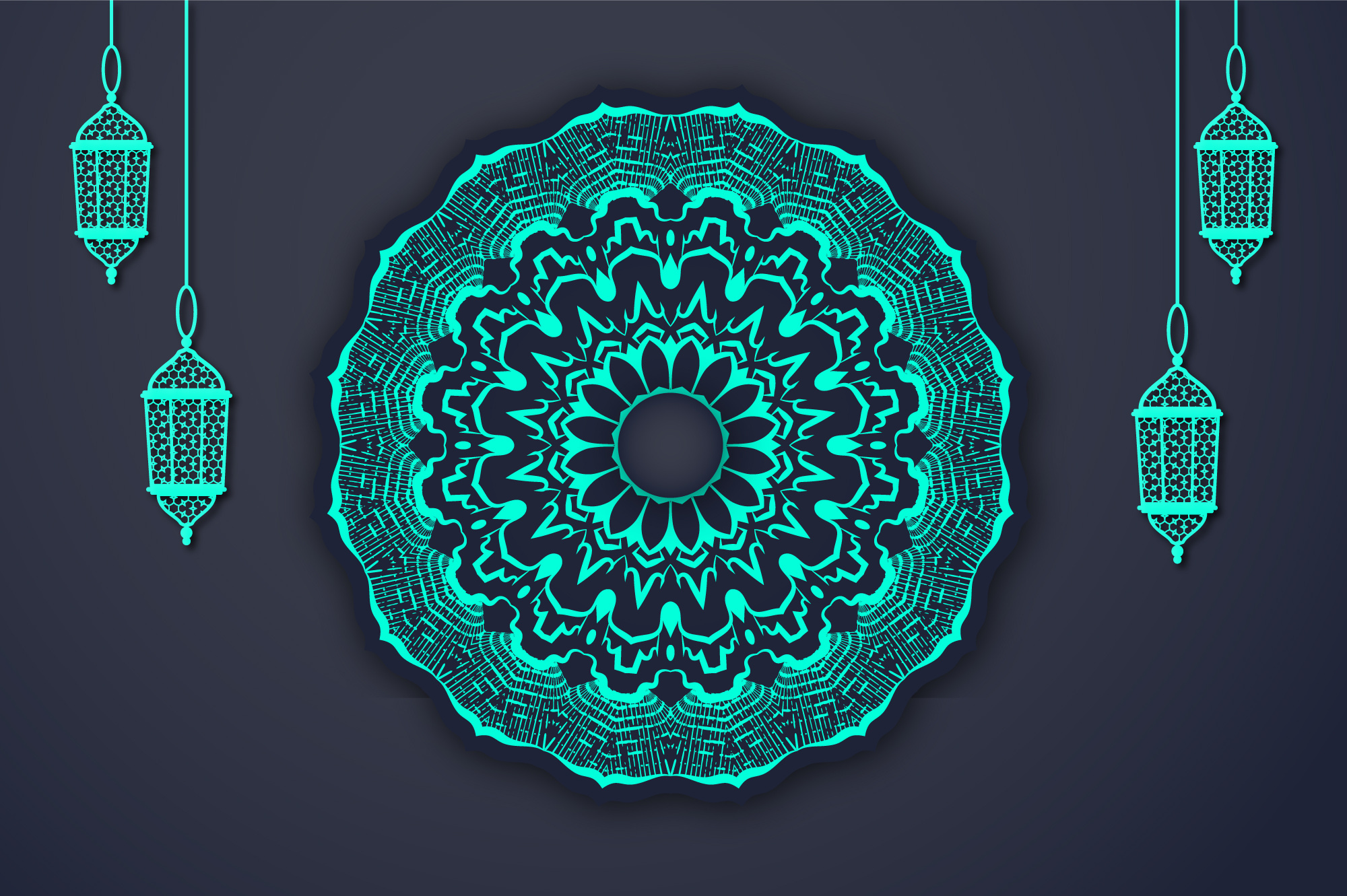 Luxury mandala background, Detailed vector design, High-quality graphic, Artistic wallpaper, 2000x1340 HD Desktop