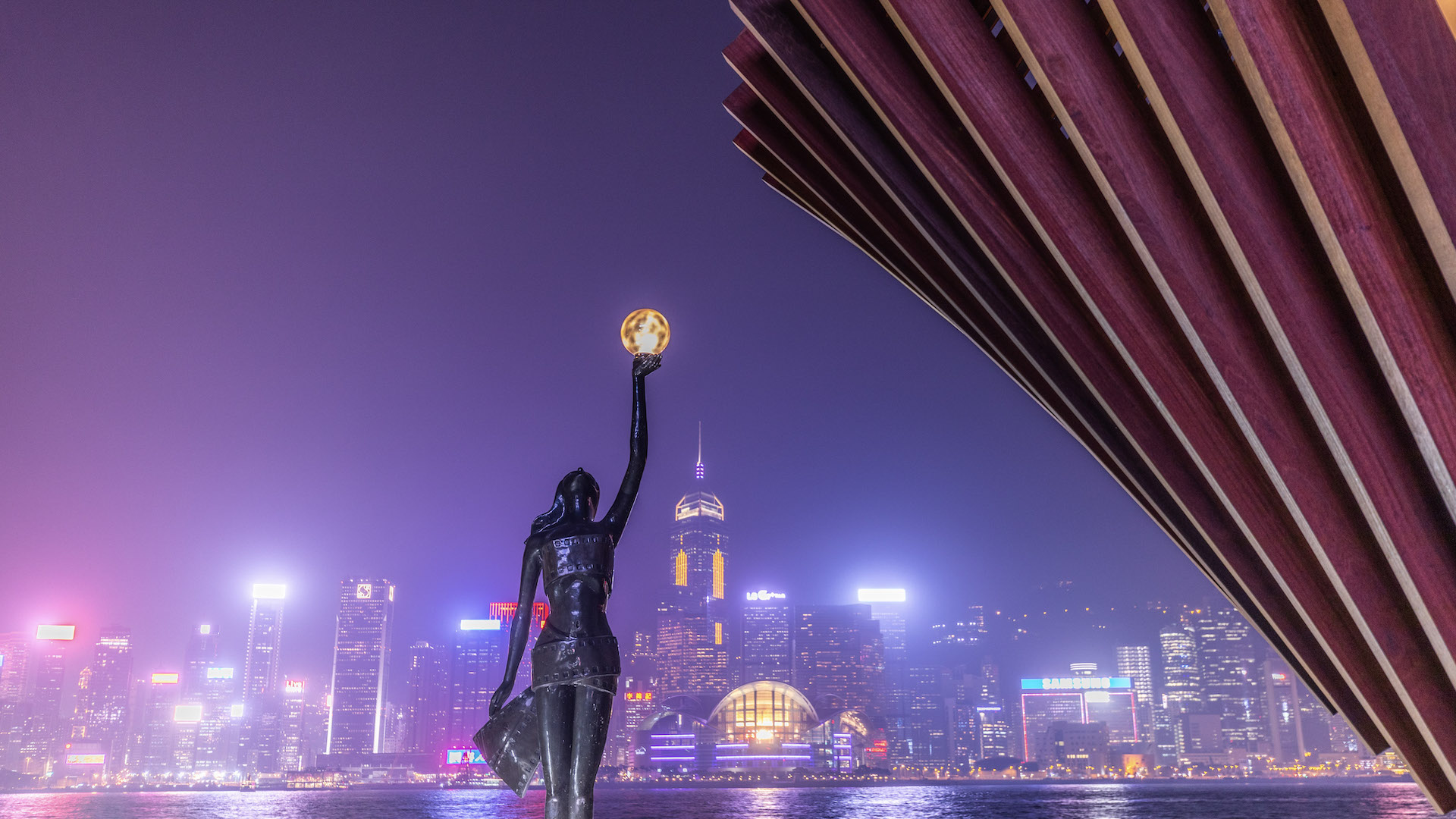 Avenue of Stars, Hong Kong, High Line comparison, New York vibes, 1920x1080 Full HD Desktop