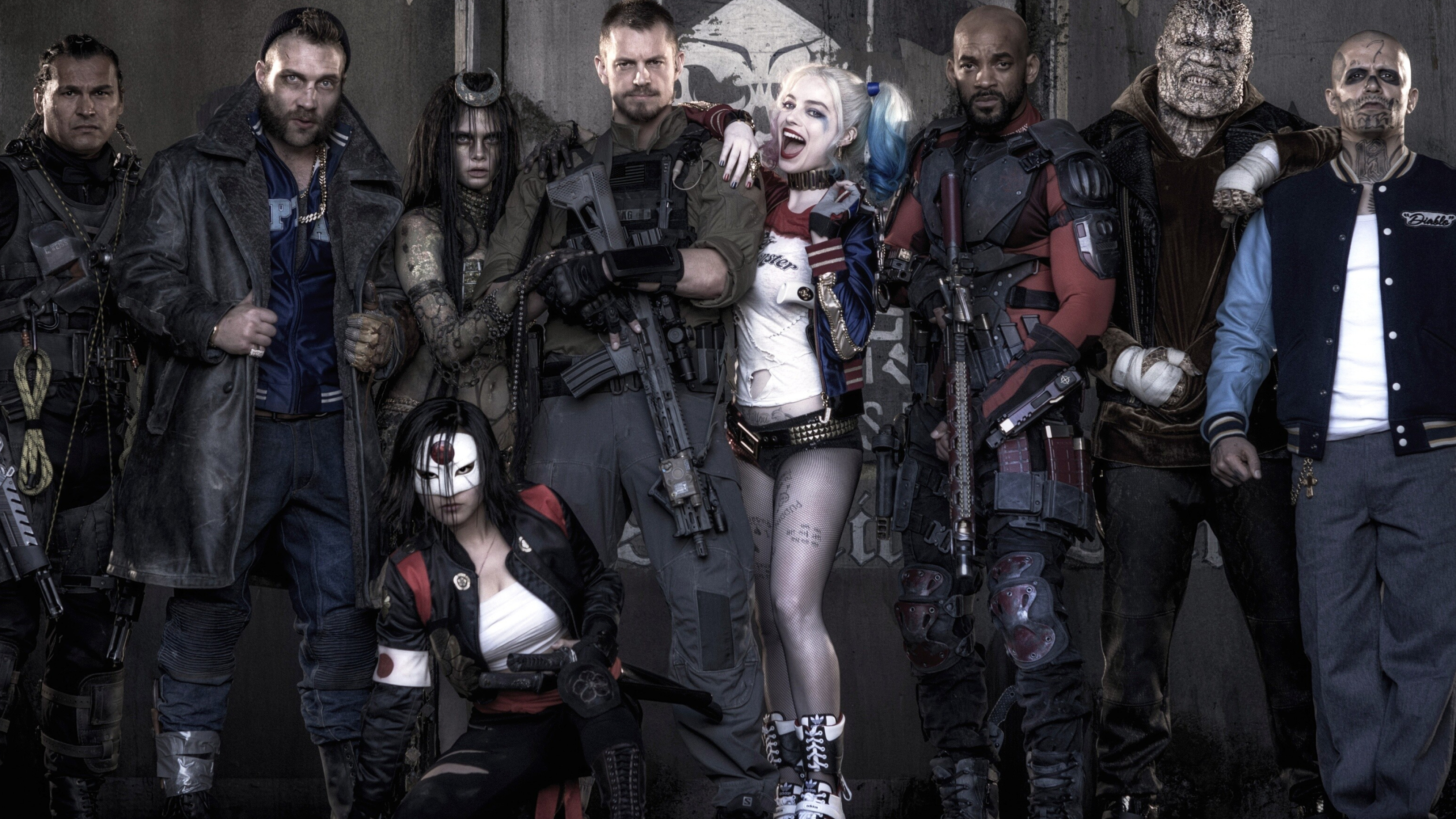 Suicide Squad wallpaper, Dynamic visuals, Free HD wallpapers, Impressive artwork, 3840x2160 4K Desktop