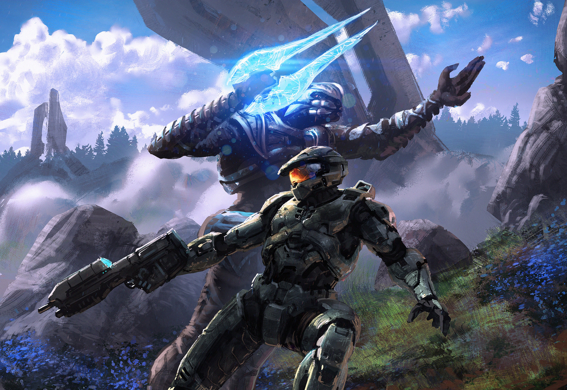 Master Chief, Gaming icon, Futuristic armor, Halo franchise, 1920x1320 HD Desktop