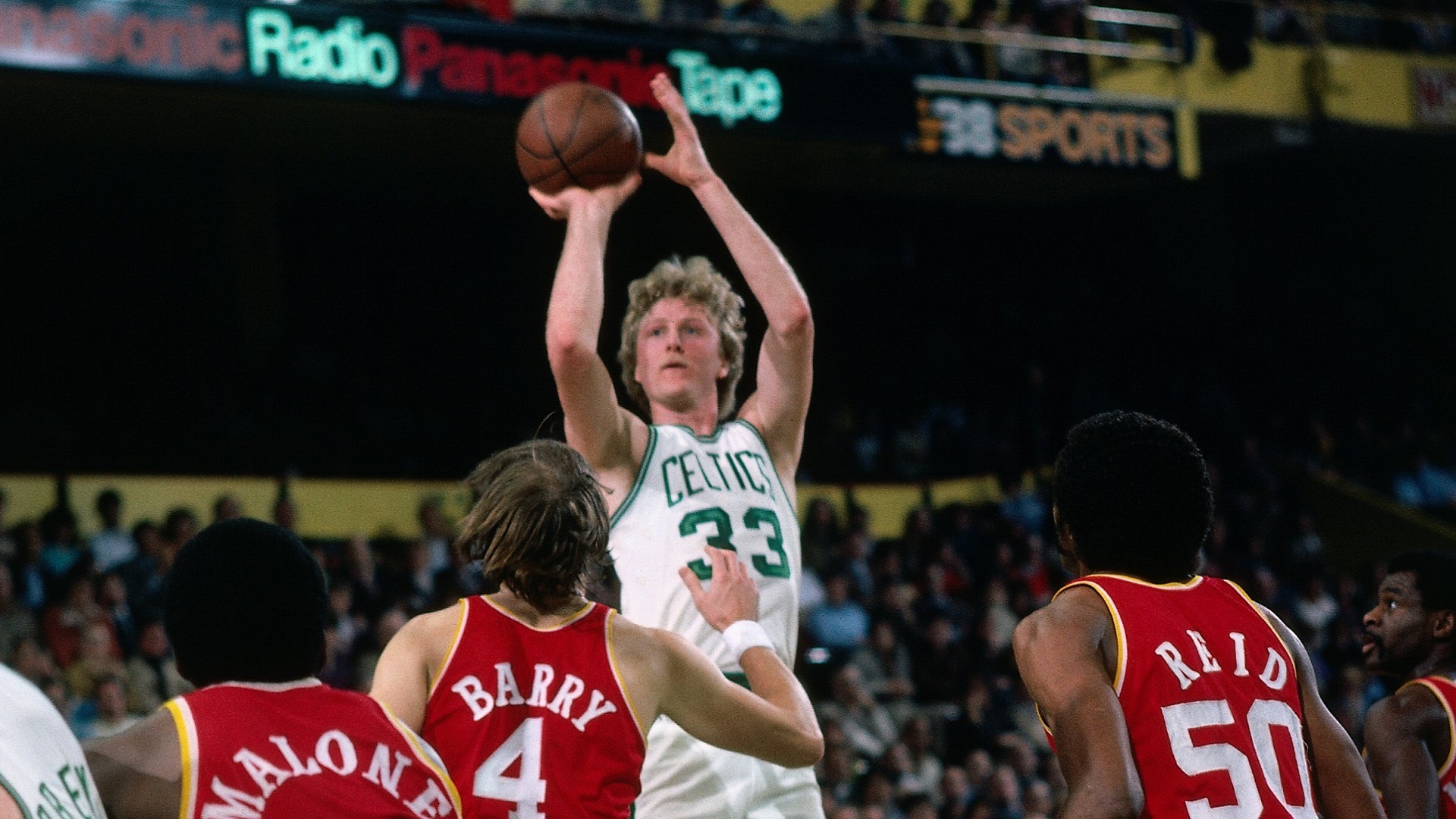 1981 NBA Finals, Larry Bird Wallpaper, 1920x1080 Full HD Desktop