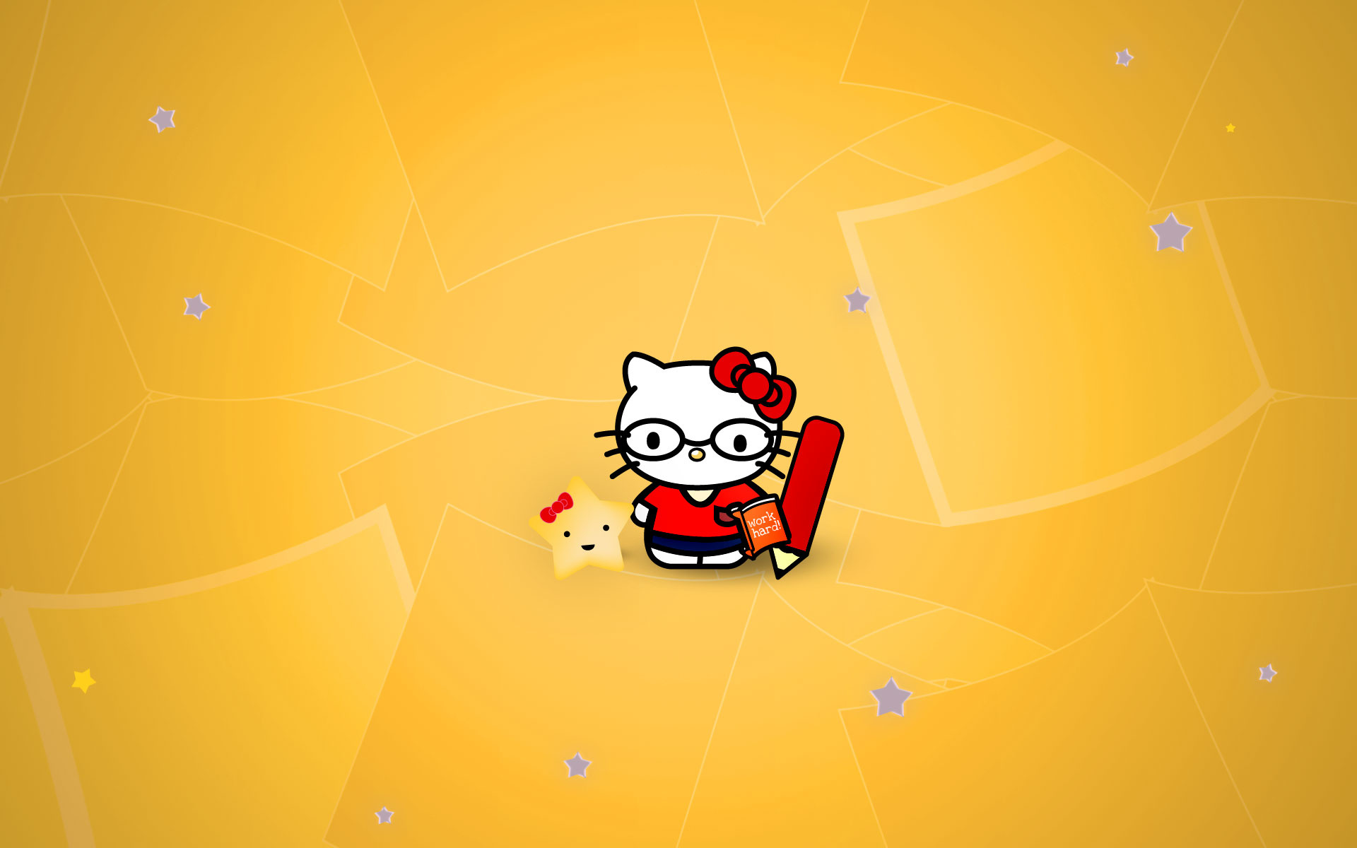 Star, Hello Kitty Nerd Wallpaper, 1920x1200 HD Desktop