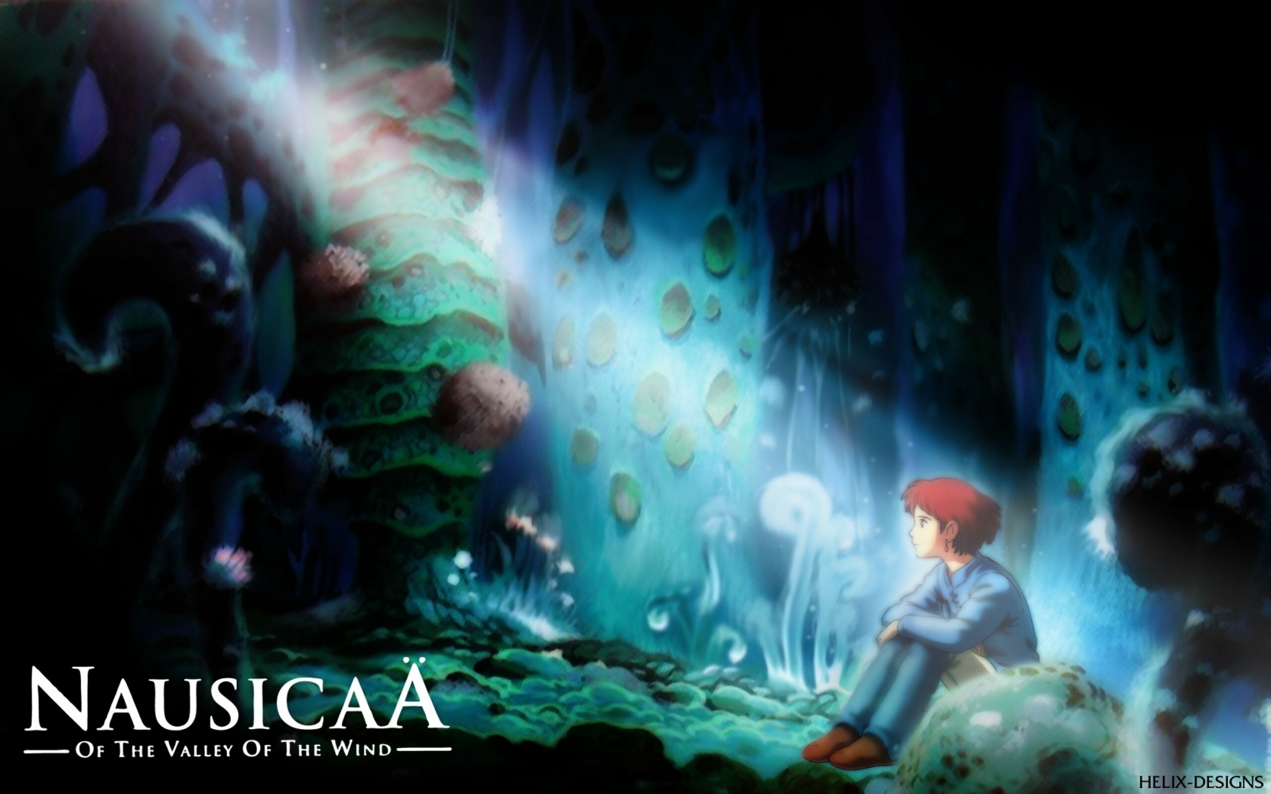 Nausicaa of the Valley of the Wind, Fantasy adventure, Studio Ghibli masterpiece, Enigmatic heroine, 2560x1600 HD Desktop