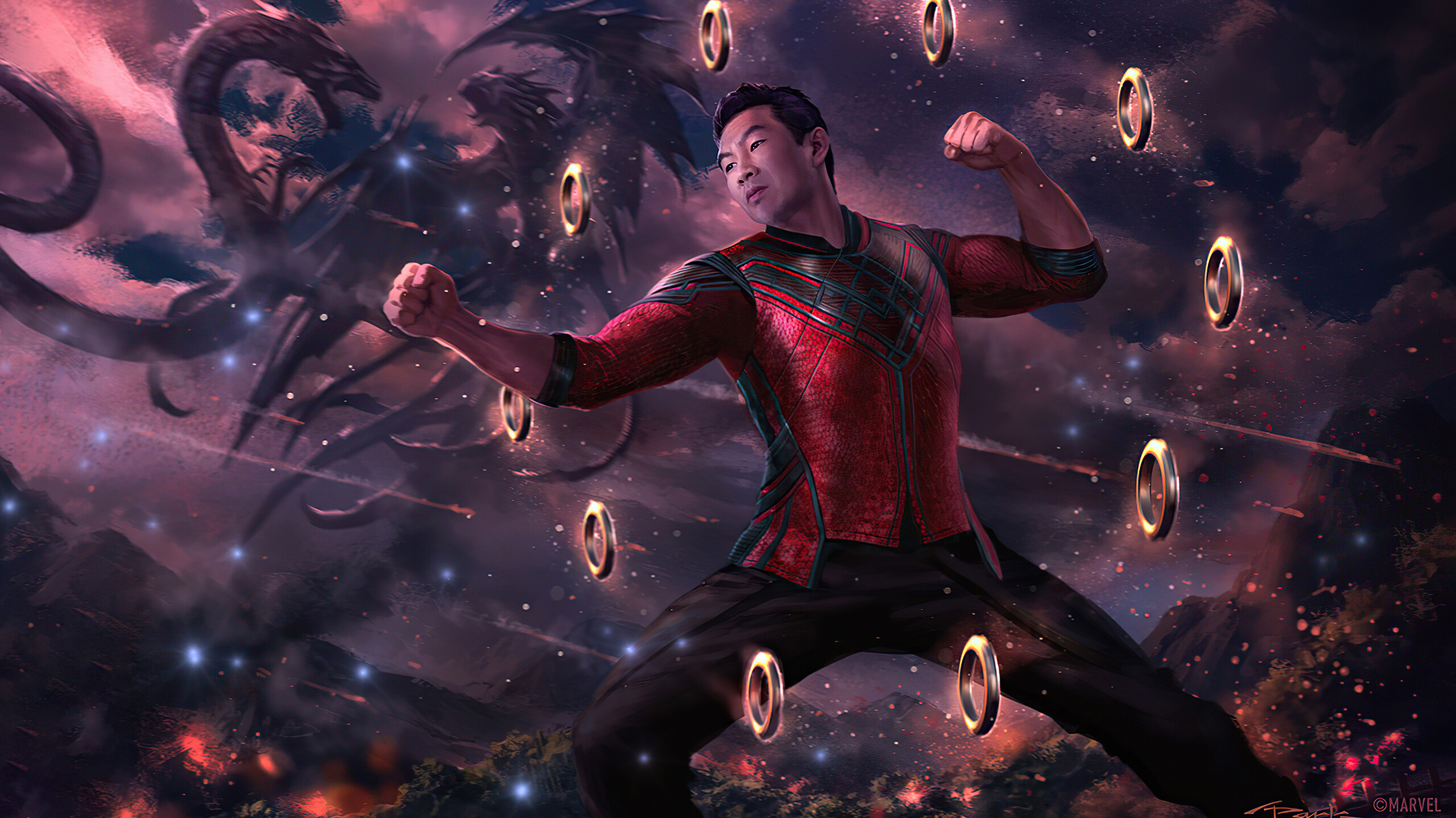 Shang-Chi, Fanart, 4K, Stunning imagery, 2560x1440 HD Desktop