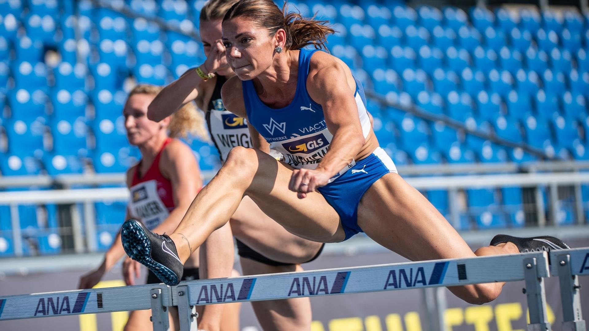 Pamela Dutkiewicz, Hurdler, Track and field, Athletics, 1920x1080 Full HD Desktop