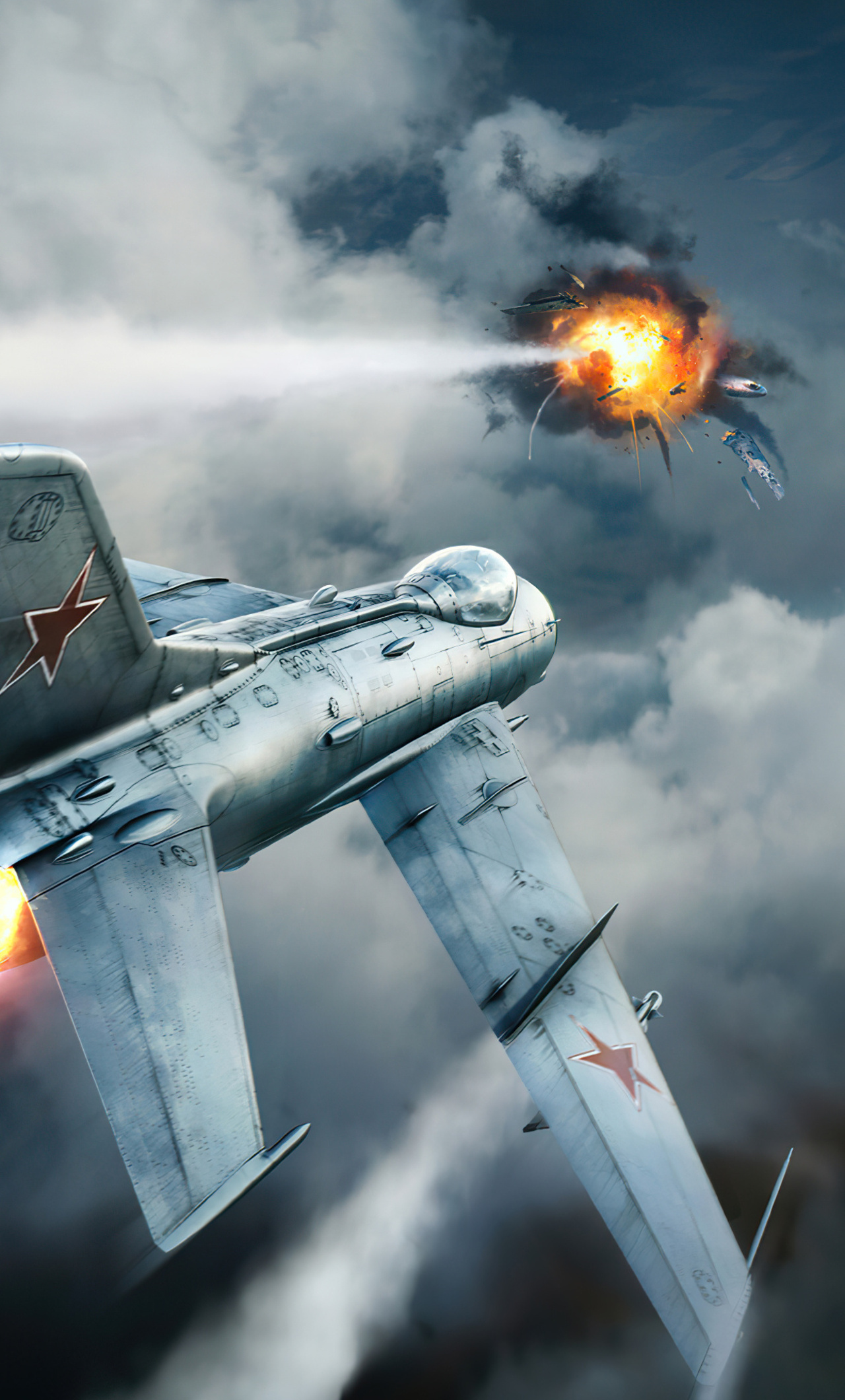 War Thunder, Planes art, iPhone 6, 1280x2120 HD Phone