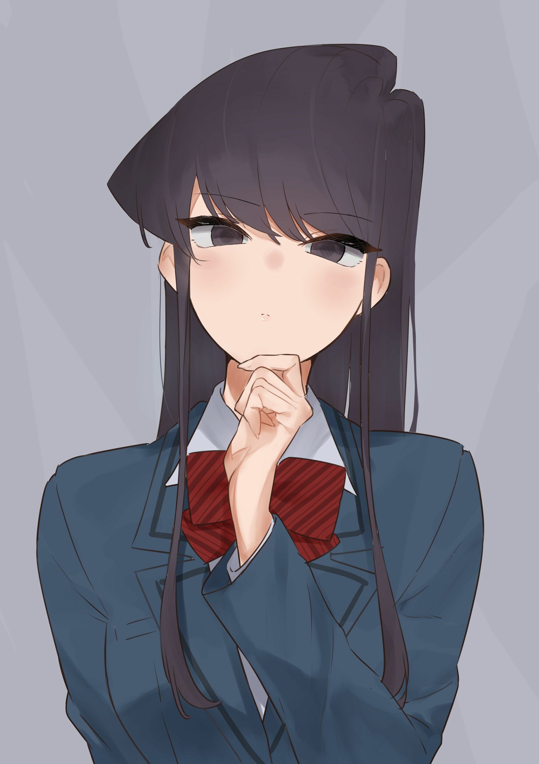 Komi shouko wallpapers, Anime girl, Expressive eyes, Character development, 1780x2510 HD Phone