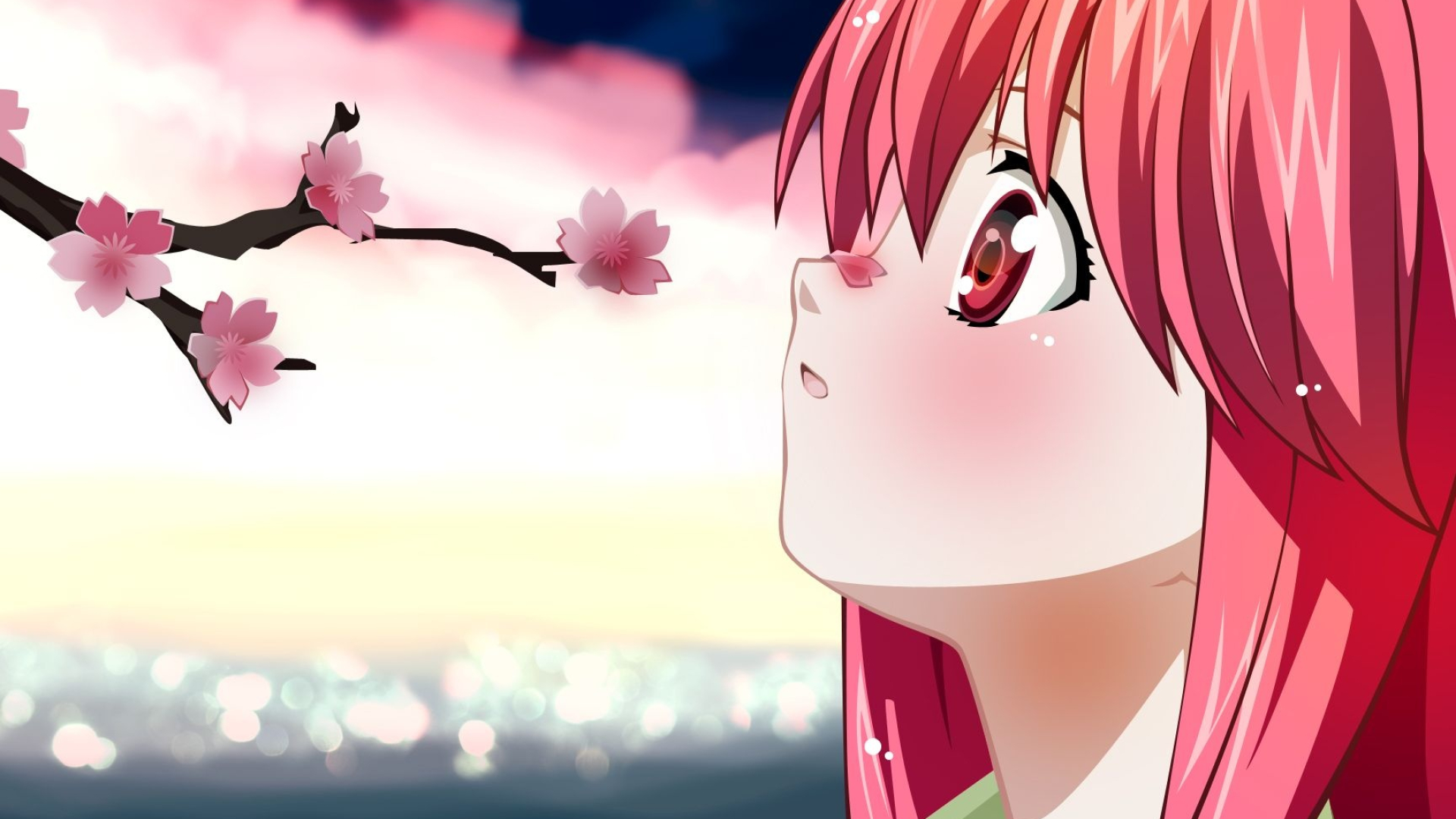 Elfen Lied anime, Lucy wallpapers, Dark and emotional story, Supernatural beings, 1920x1080 Full HD Desktop