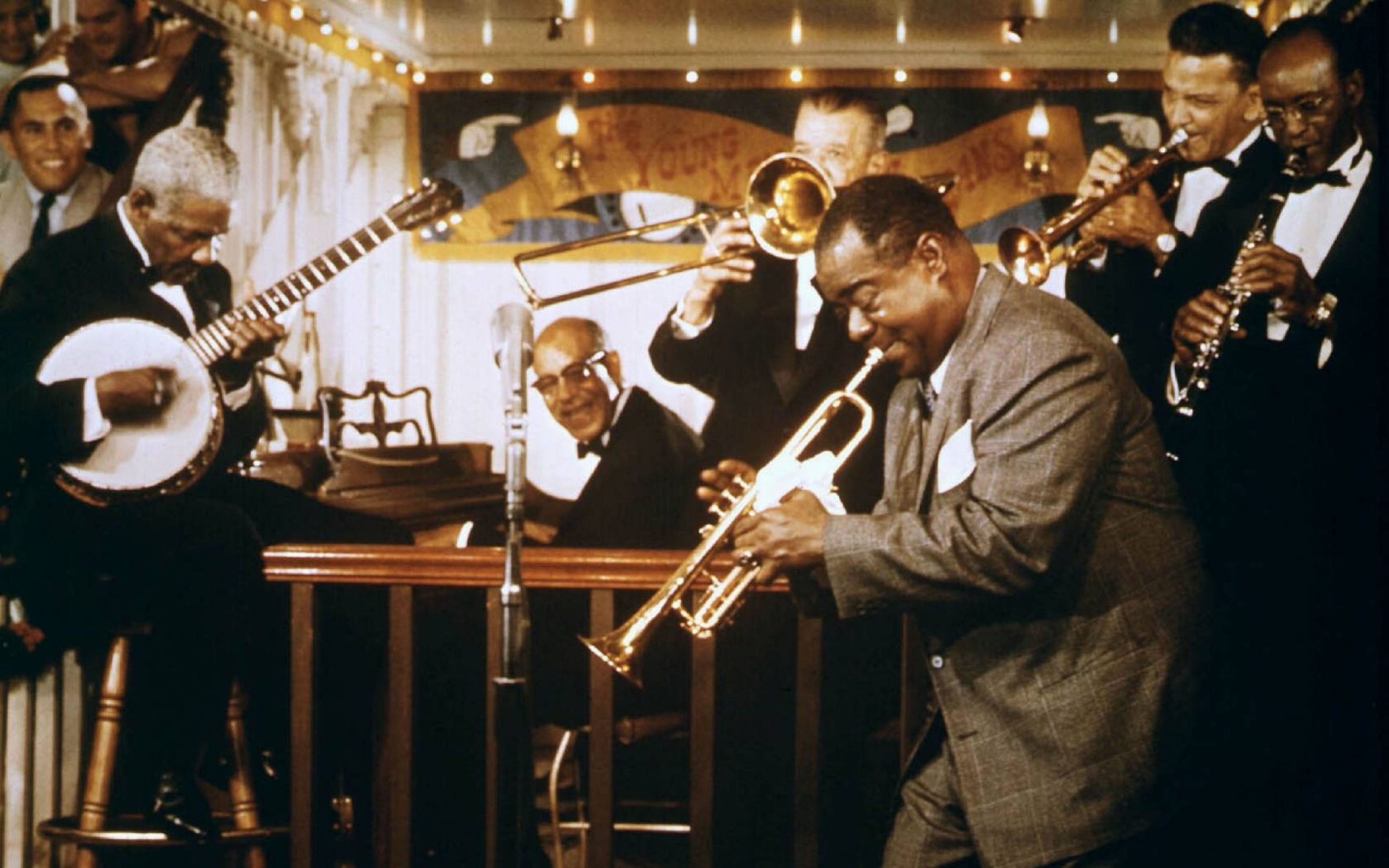 Louis Armstrong, Musical diplomacy, History's soundtrack, Engelsberg ideas, 2400x1500 HD Desktop