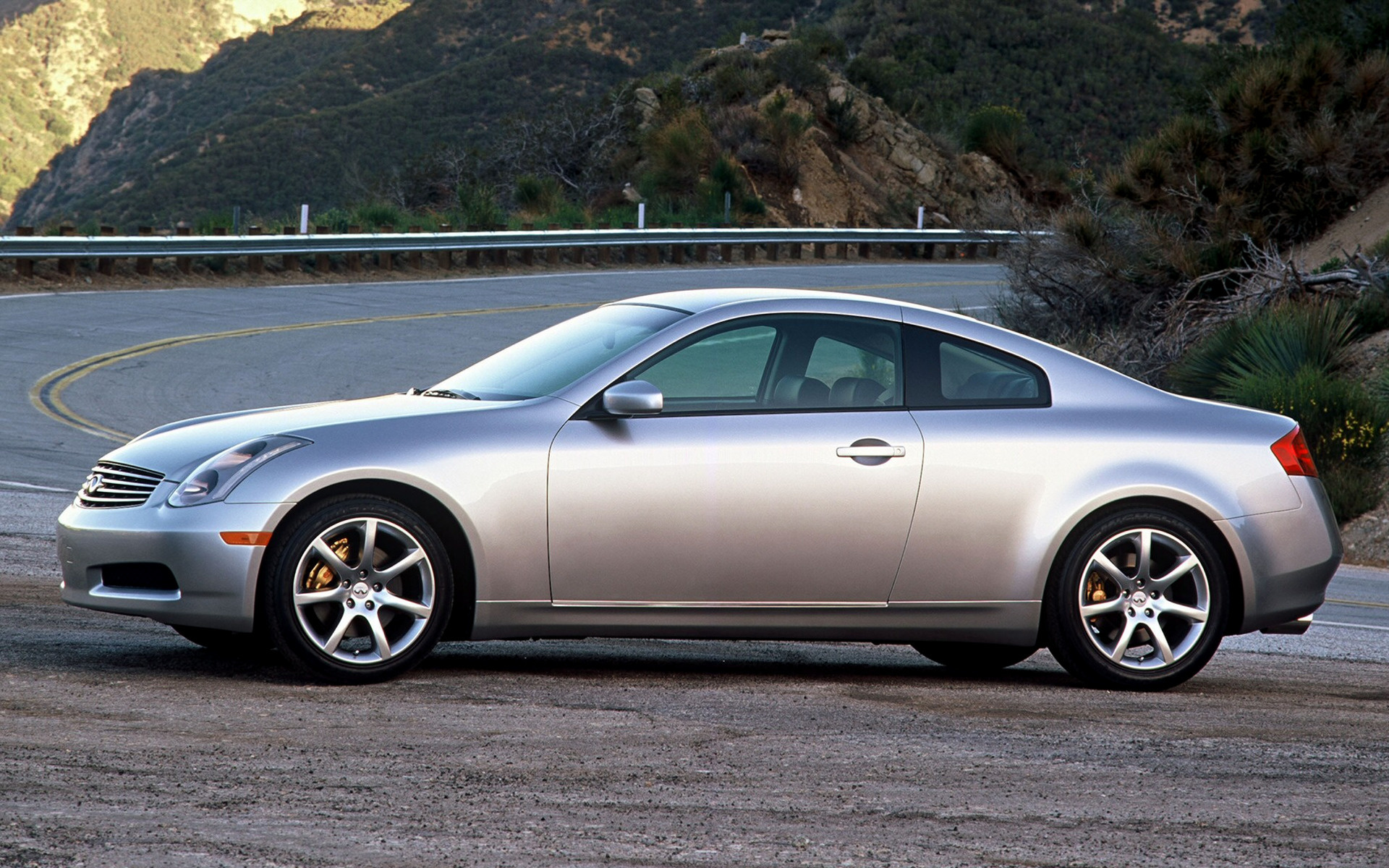 Stock Wheels, Infiniti G35 Coupe Wallpaper, 1920x1200 HD Desktop