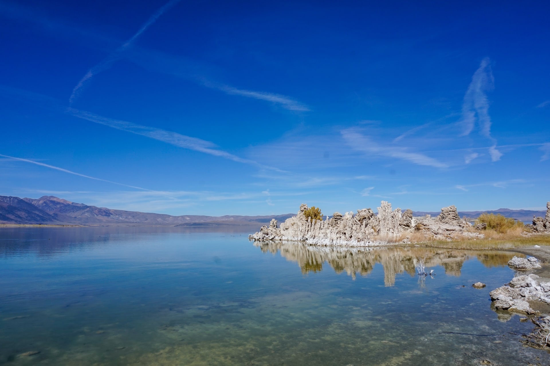 Mono Lake, Tufa Towers, Volcanic Rocks, Alien Landscape, 1920x1280 HD Desktop