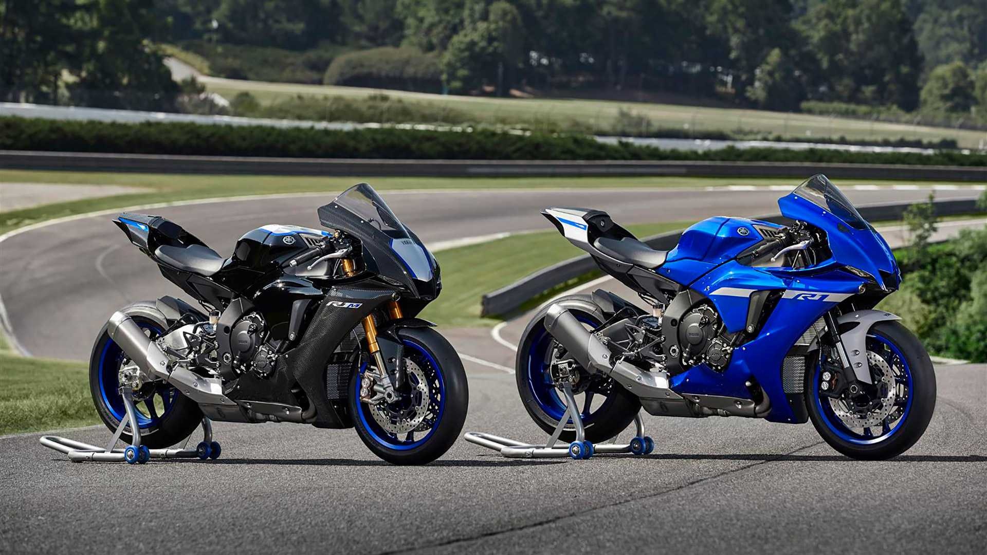 Yamaha YZF-R1, 2020 model, Cutting-edge features, Enhanced performance, 1920x1080 Full HD Desktop