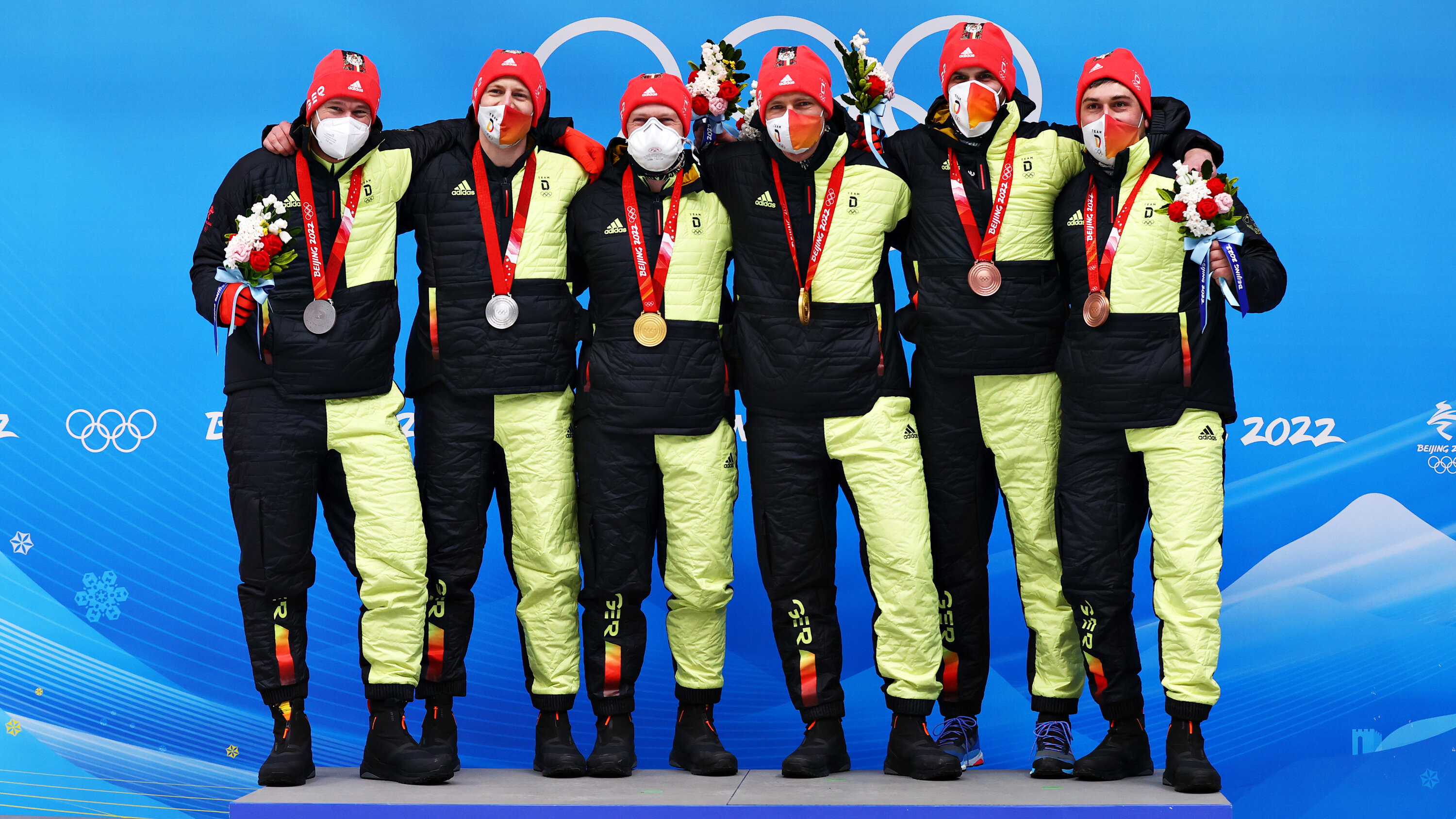 Francesco Friedrich, German bobsledders sweep, Two-man bobsled competition, The New York Times, 3000x1690 HD Desktop