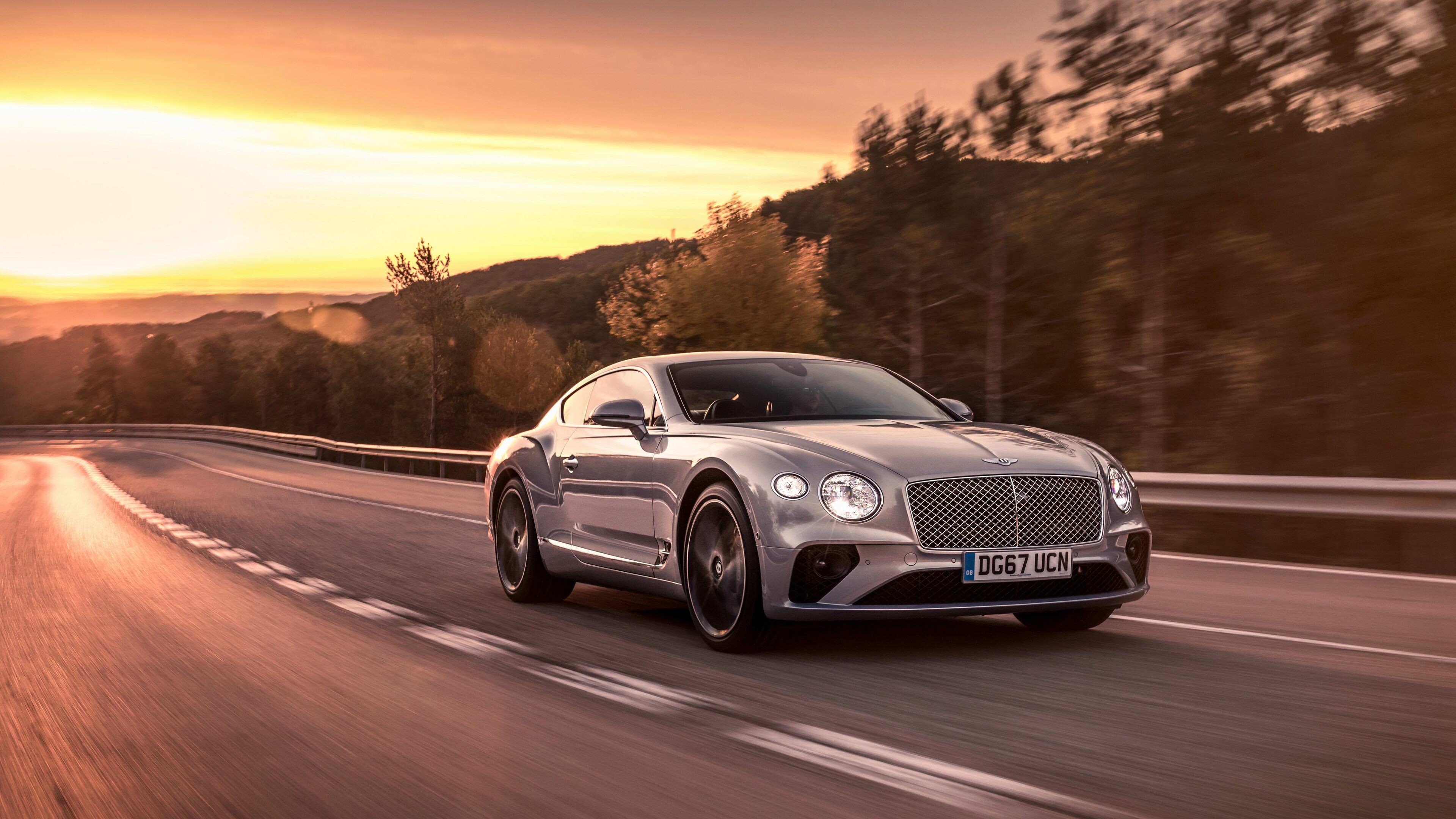 Bentley Continental GT 2018, 4K HD wallpapers, Bentley excellence, Classic elegance, 3840x2160 4K Desktop