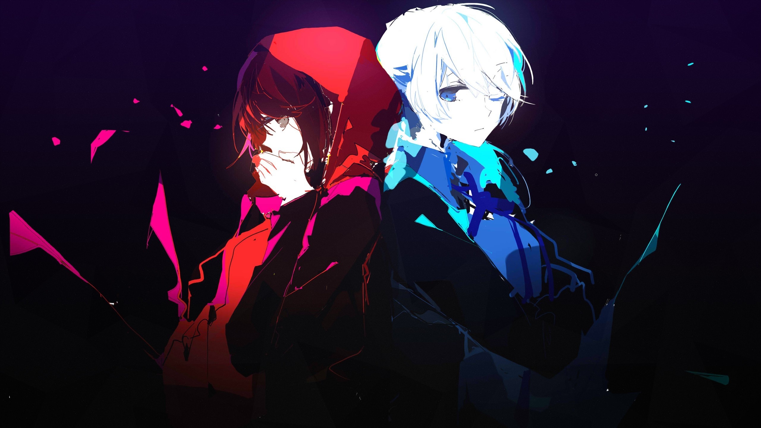 Weiss and Ruby, RWBY Wallpaper, 2560x1440 HD Desktop