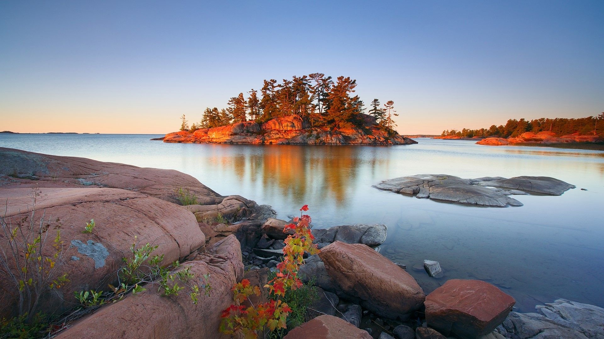 Lake Ontario, Georgian Bay, Killarney Provincial Park, Ontario, 1920x1080 Full HD Desktop