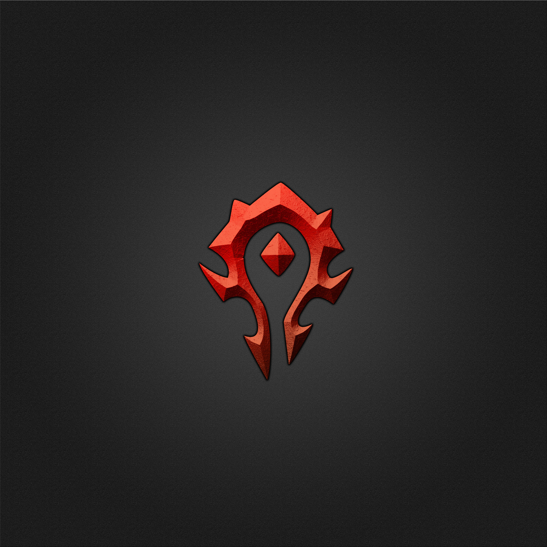 Horde Logo, Battle for Azeroth, Gaming Art, Fantasy, 1920x1920 HD Phone