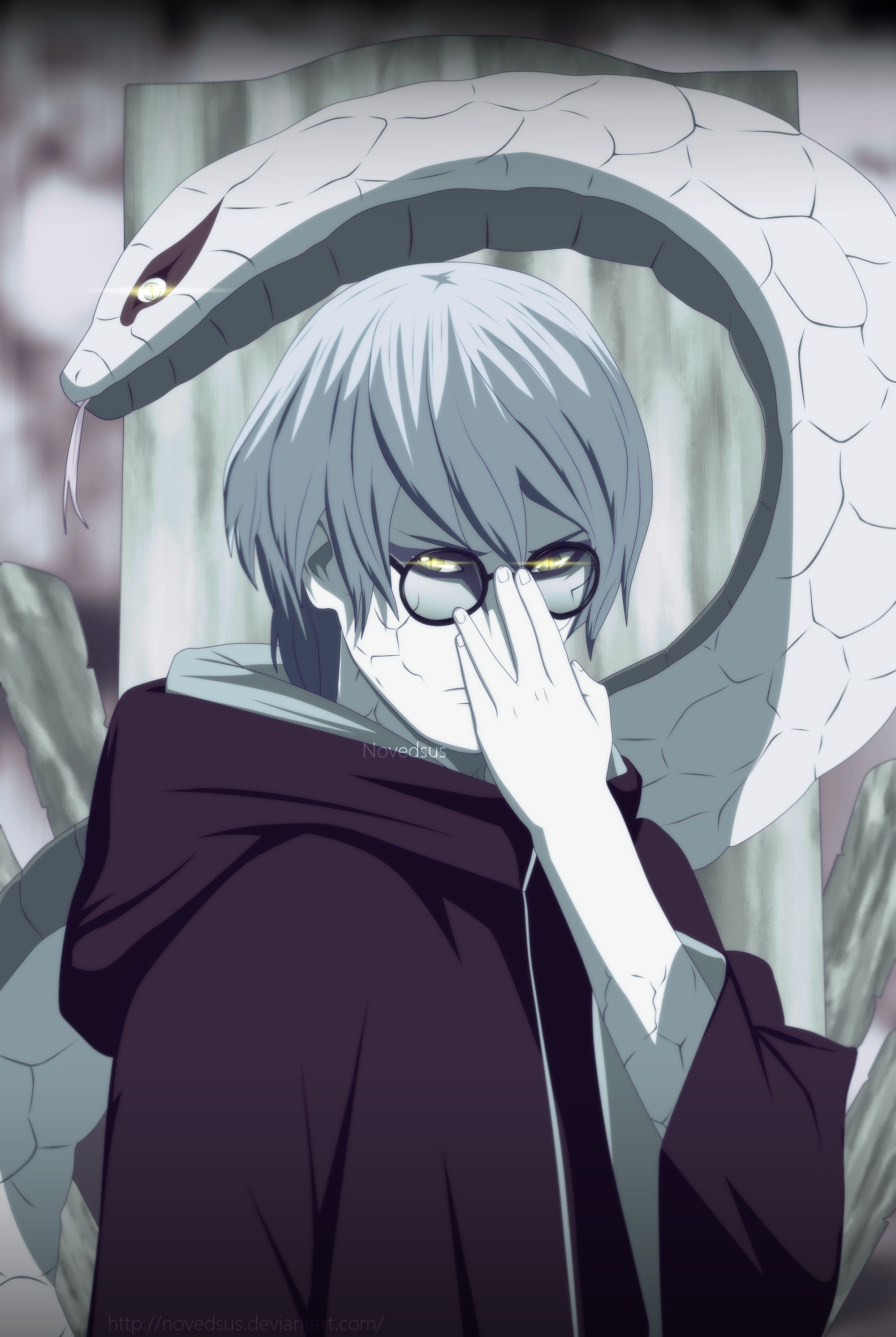 Kabuto Yakushi Anime, Naruto character, Unique design, Fascinating personality, 2000x2990 HD Phone