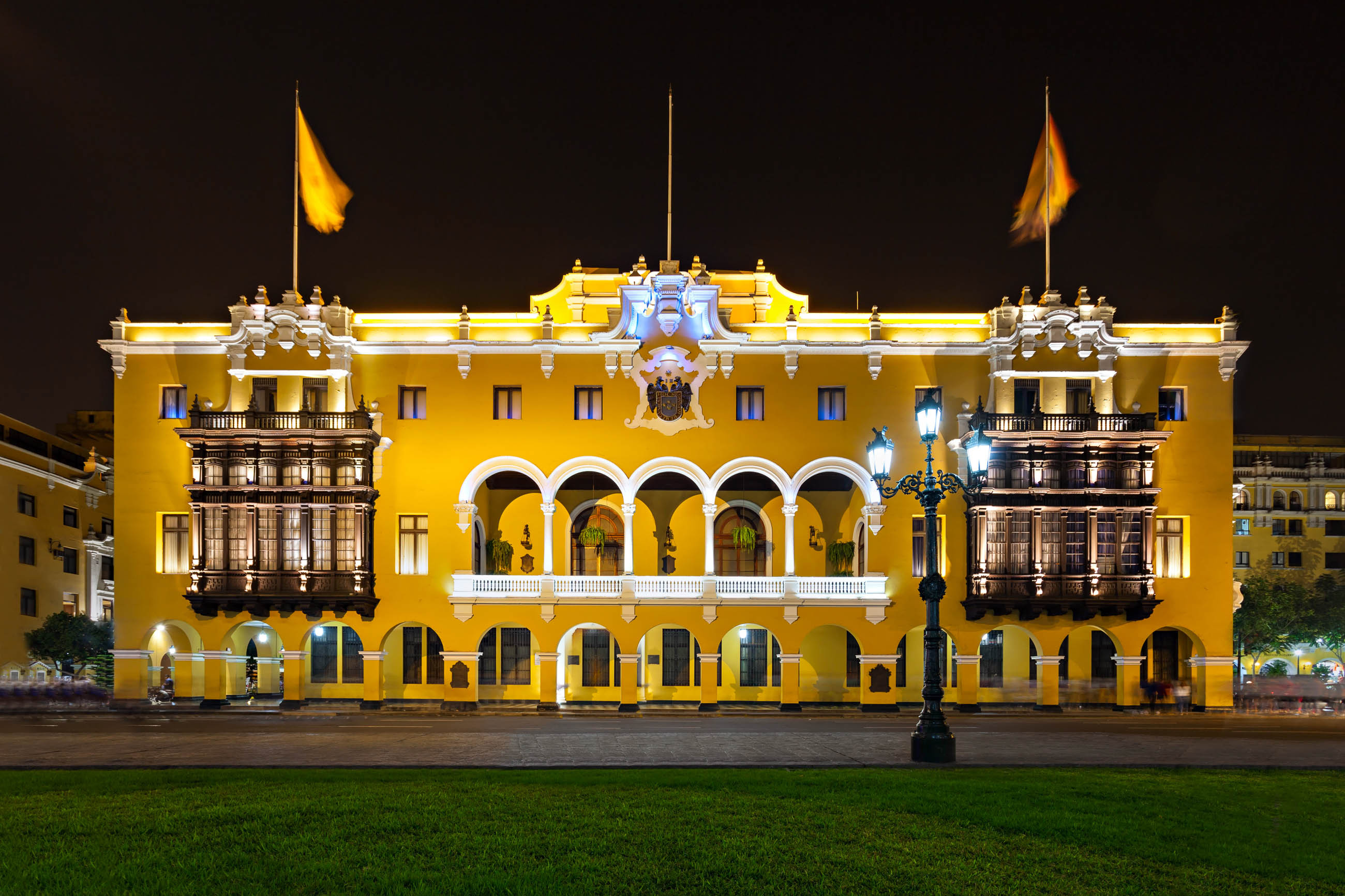 Municipal Palace, Lima (Peru) Wallpaper, 2600x1740 HD Desktop