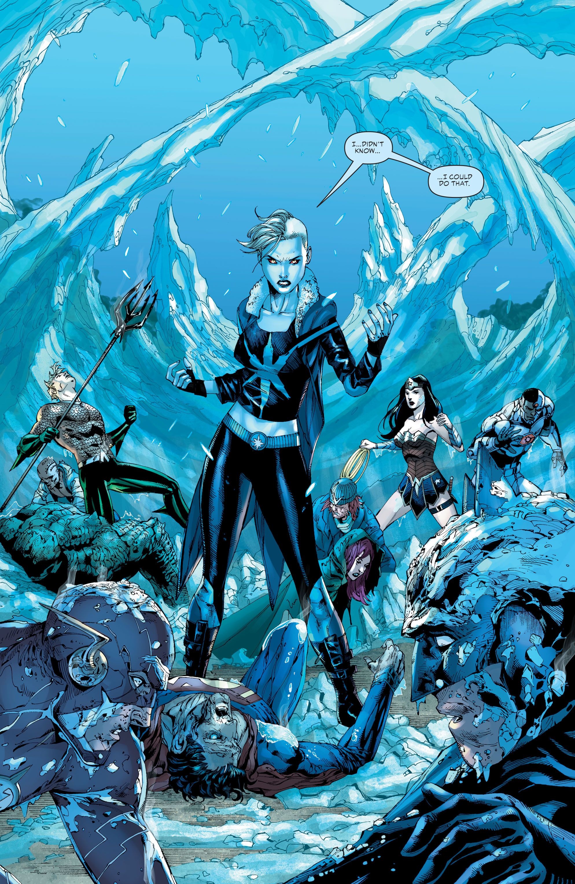 Killer Frost Comics, Heroes' gallery, Artistic portrayal, Superhero elegance, 1990x3060 HD Phone