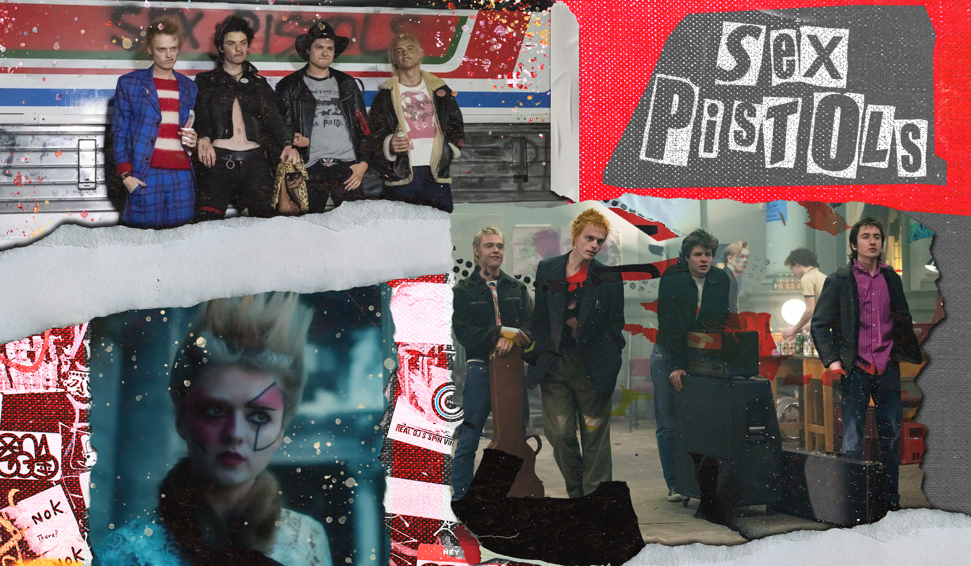 Sex Pistols legendary band, Disney series, Captivating story, The Handbook feature, 1920x1120 HD Desktop