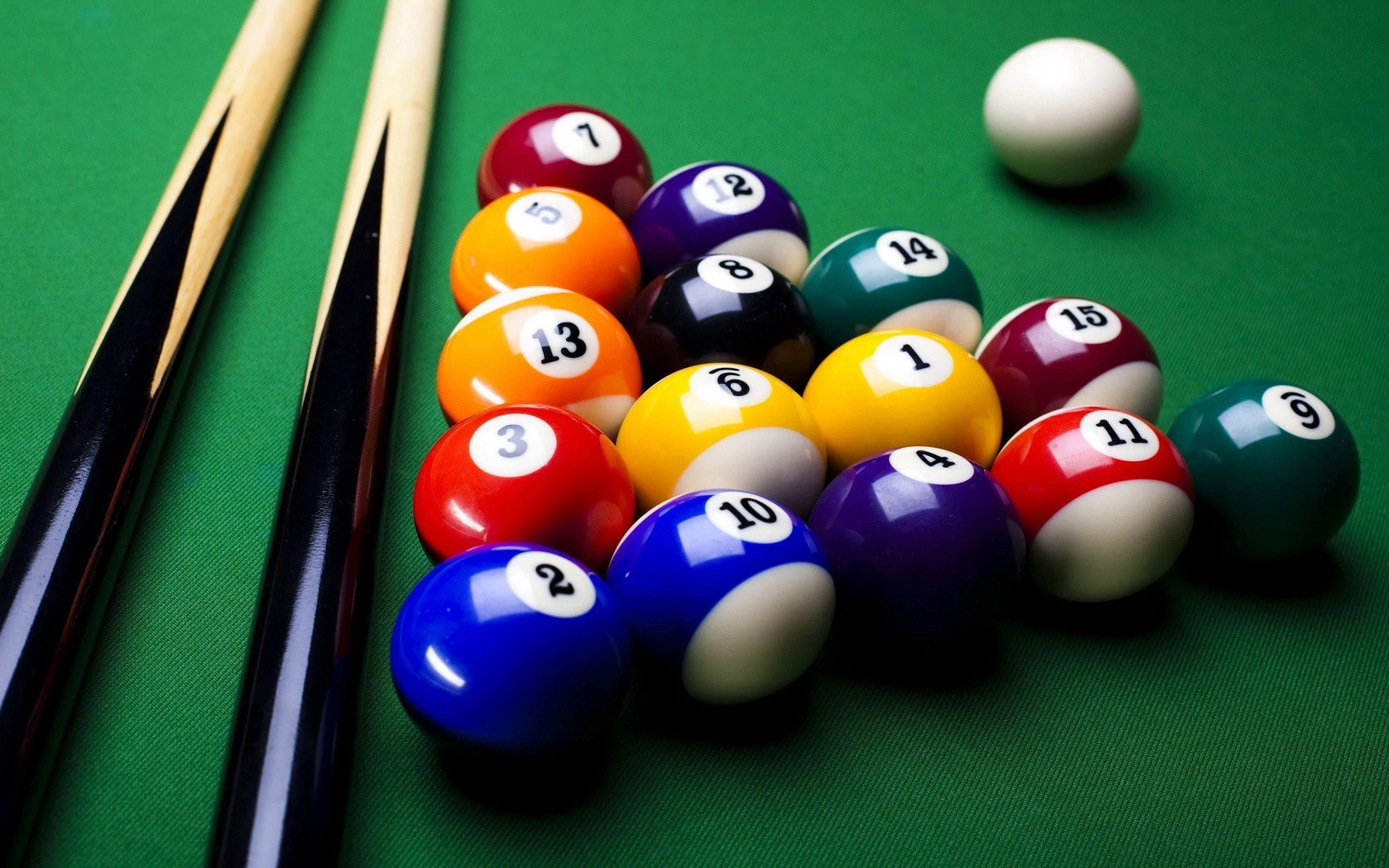 Billiard wallpapers, Cue sports, Recreational, WallpaperAccess, 2560x1600 HD Desktop