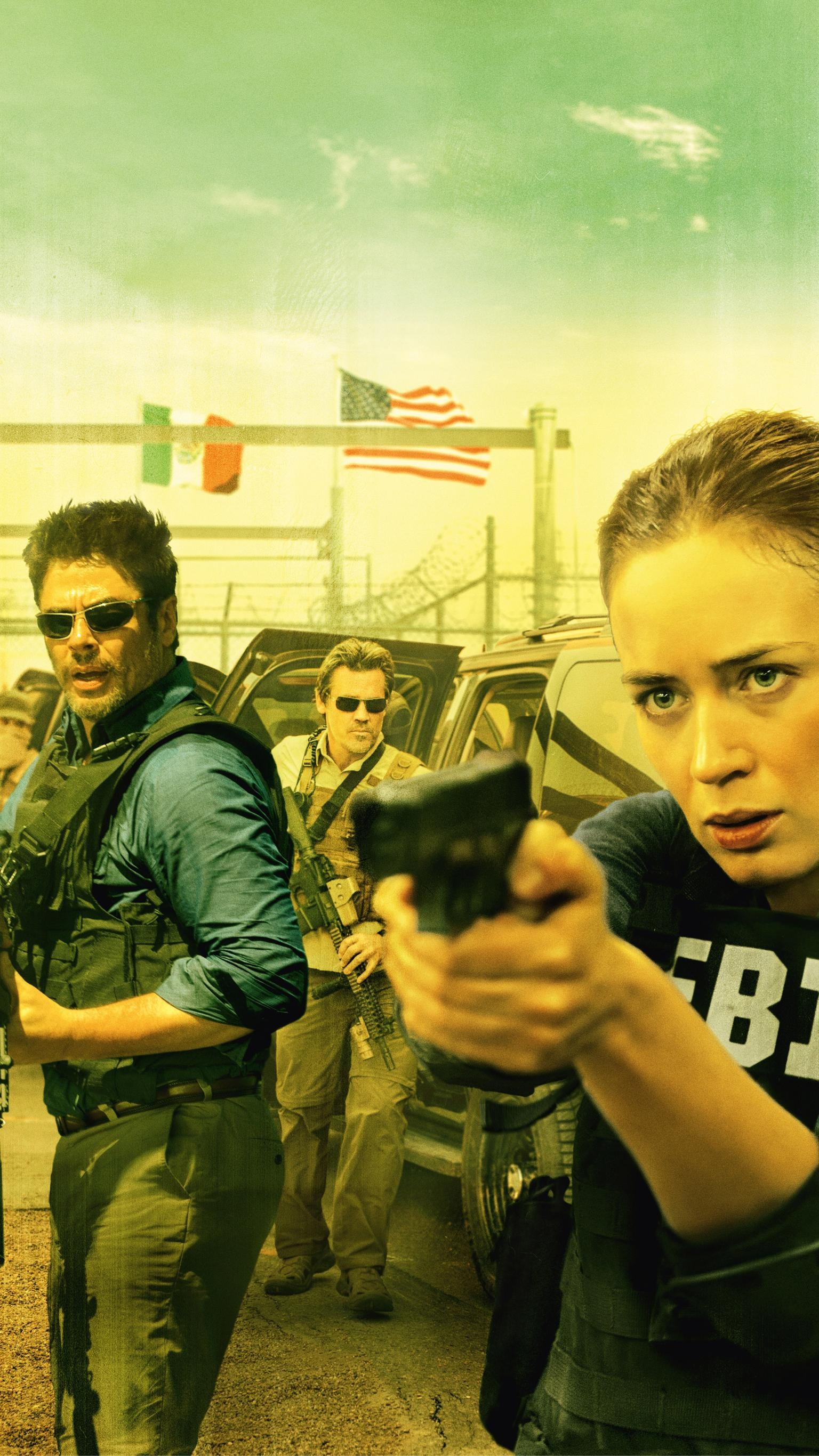 Sicario 2015 Movie, Top Free Sicario Backgrounds, 1540x2740 HD Phone