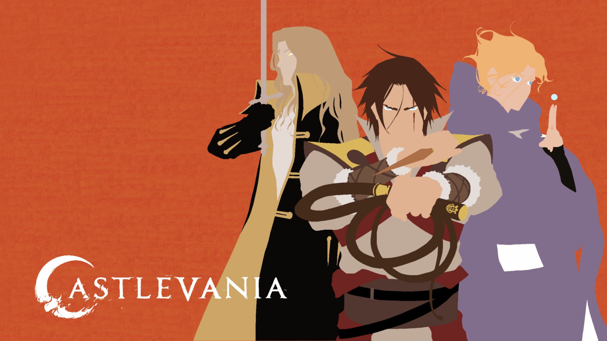 Castlevania (Netflix), Dark and atmospheric, Netflix adaptation, Iconic vampire hunter, 2560x1440 HD Desktop