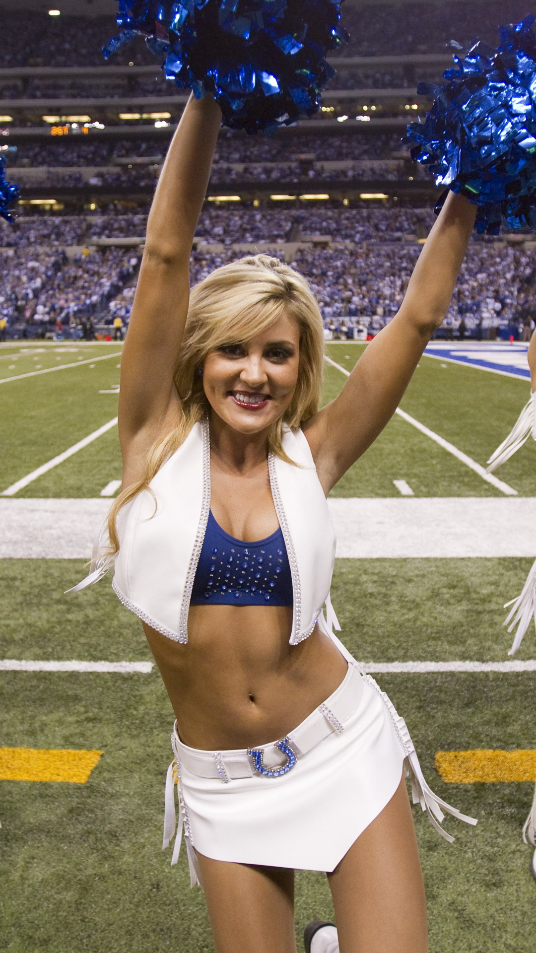 Free download, Colts cheerleaders, Desktop, Tablet, 1080x1920 Full HD Phone