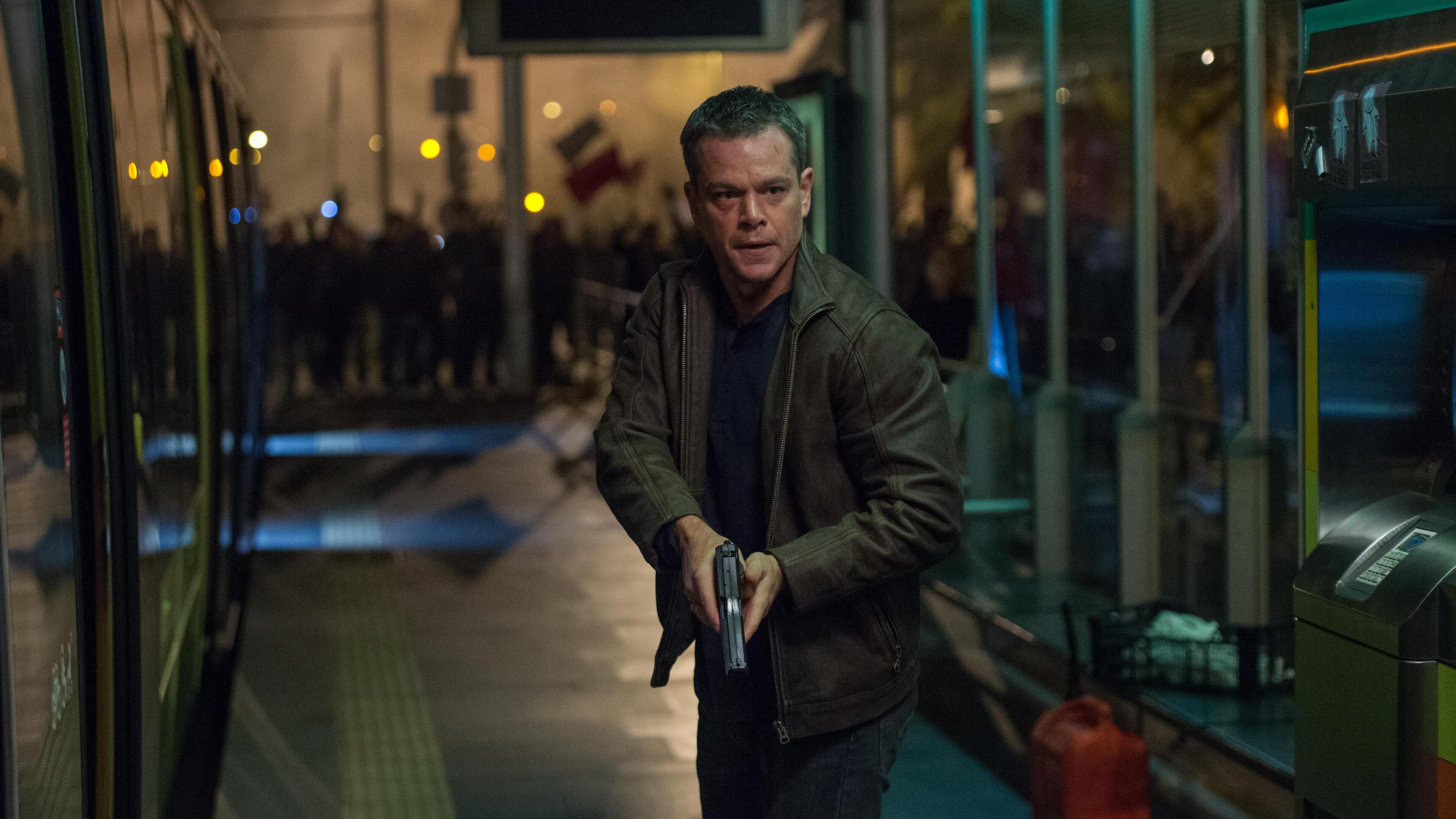 Matt Damon, Jason Bourne, 4K HD, Wallpapers, 3840x2160 4K Desktop