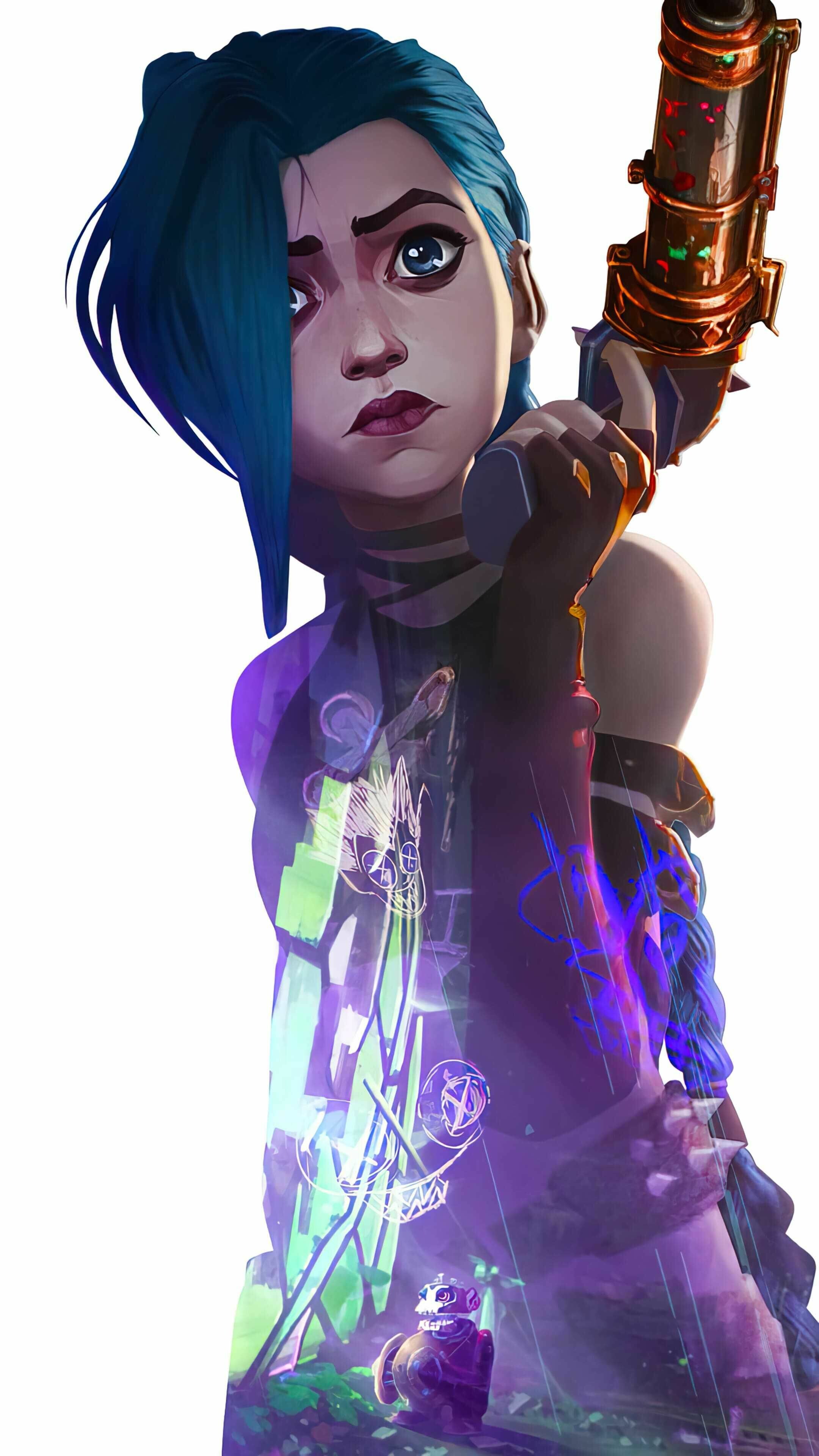 Arcane: League of Legends, Epic animation, Thrilling storyline, Iconic champions, 2160x3840 4K Phone