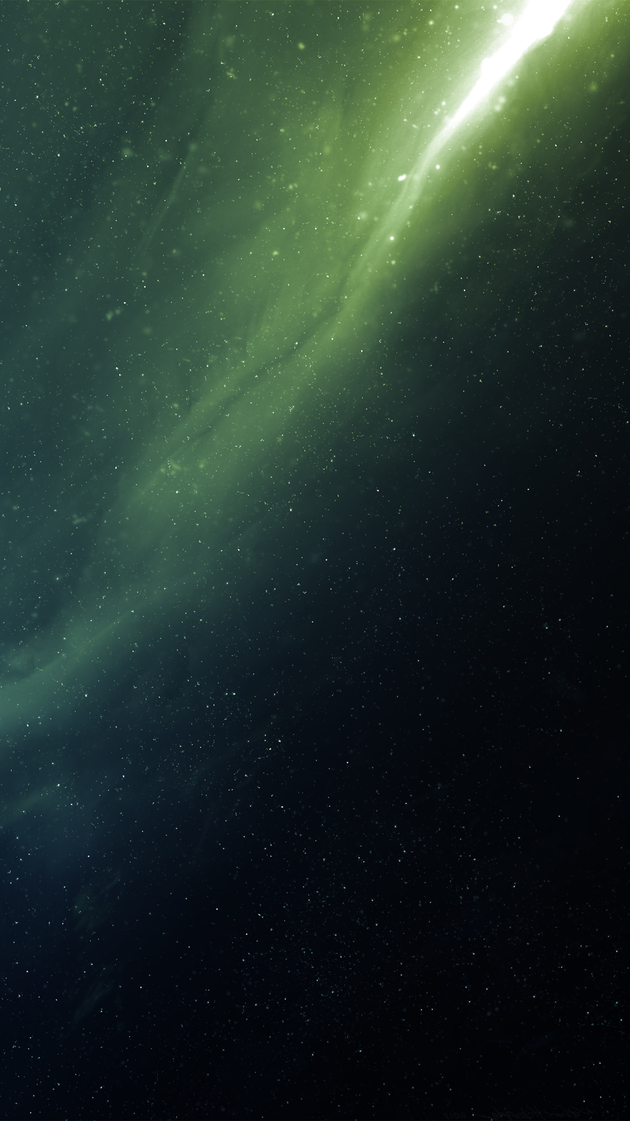 Green Nebula, 4K Xperia wallpapers, Nebula's cosmic charm, Astral enchantment, 2160x3840 4K Phone