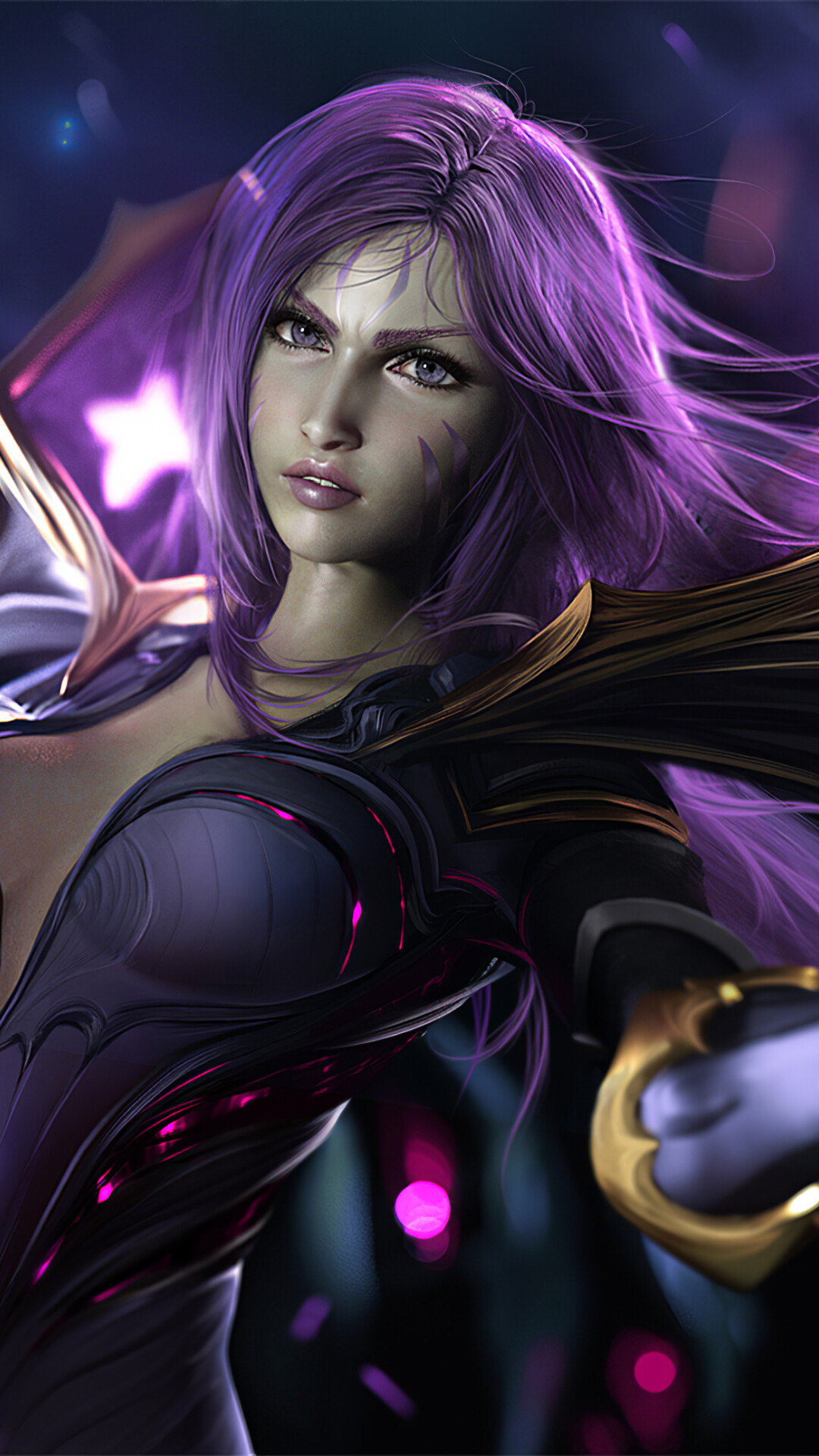 Kai'Sa, League of Legends Wallpaper, 1080x1920 Full HD Phone