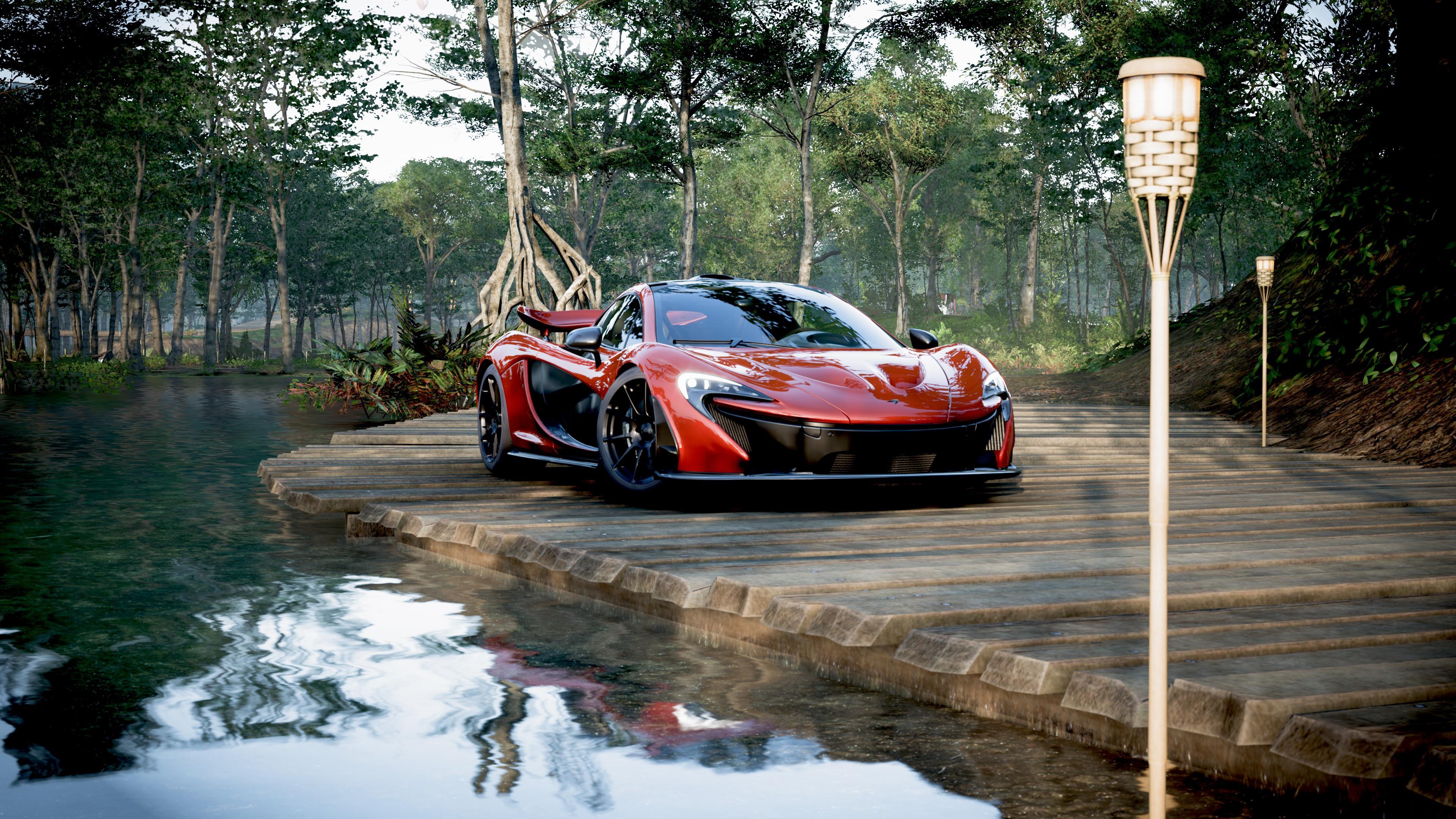 McLaren P1, Beautiful hypercar, Iconic RforzaHorizon, Perfect blend of form and function, 3840x2160 4K Desktop