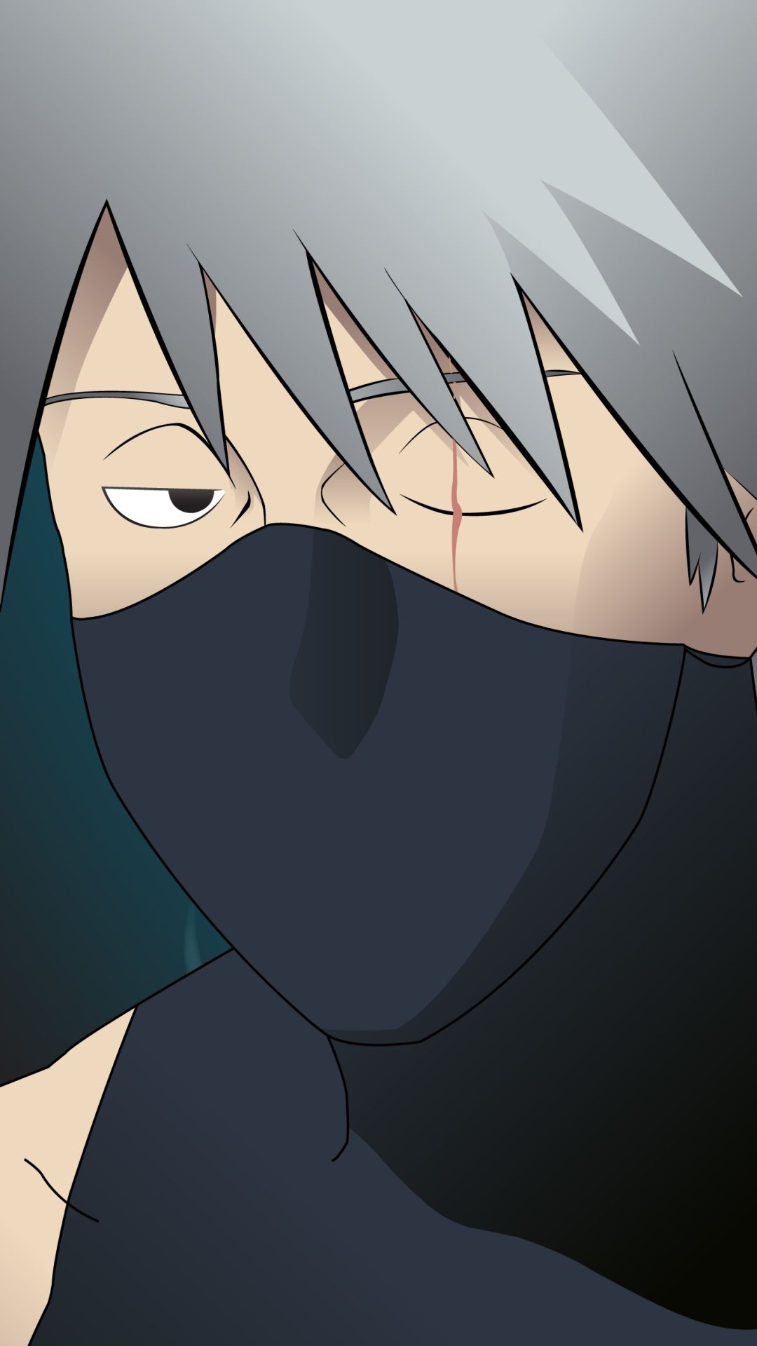 Kakashi, Naruto's mentor, Strong strategist, Masked ninja, 1080x1920 Full HD Phone