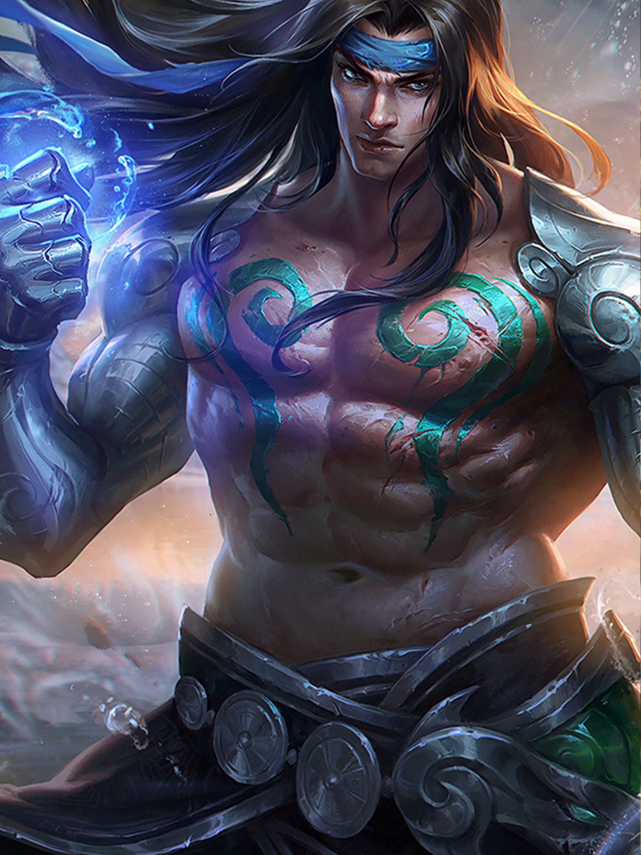 MOBA Game, Badang's power, Mobile Legends wallpaper, Epic battles, 2050x2740 HD Phone