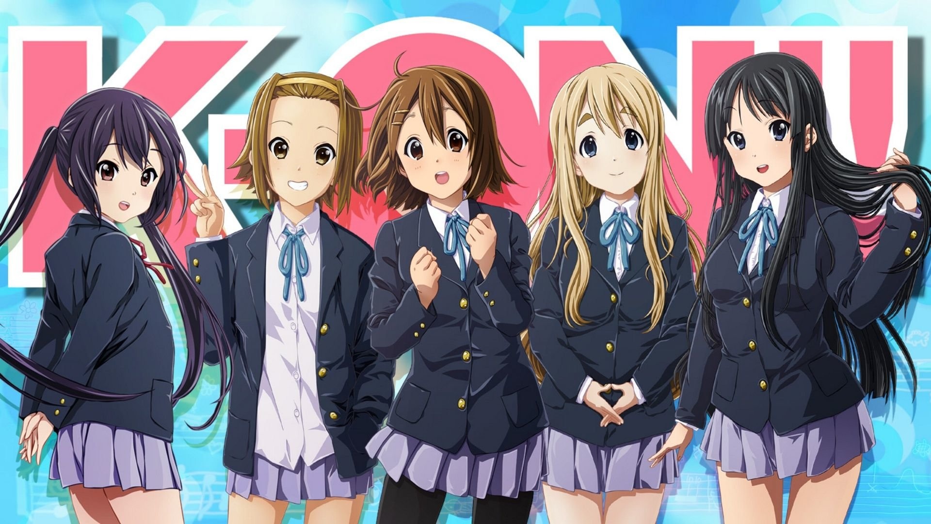 K-On!, Full HD, Desktop backgrounds, Wallpaper, 1920x1080 Full HD Desktop