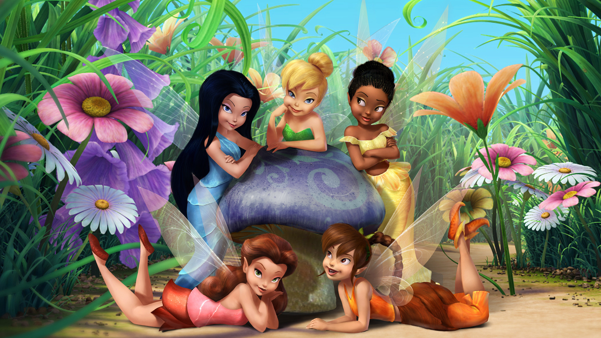 Tinker Bell HD wallpaper, Disney fairies, High-resolution images, Fairyland magic, 1920x1080 Full HD Desktop