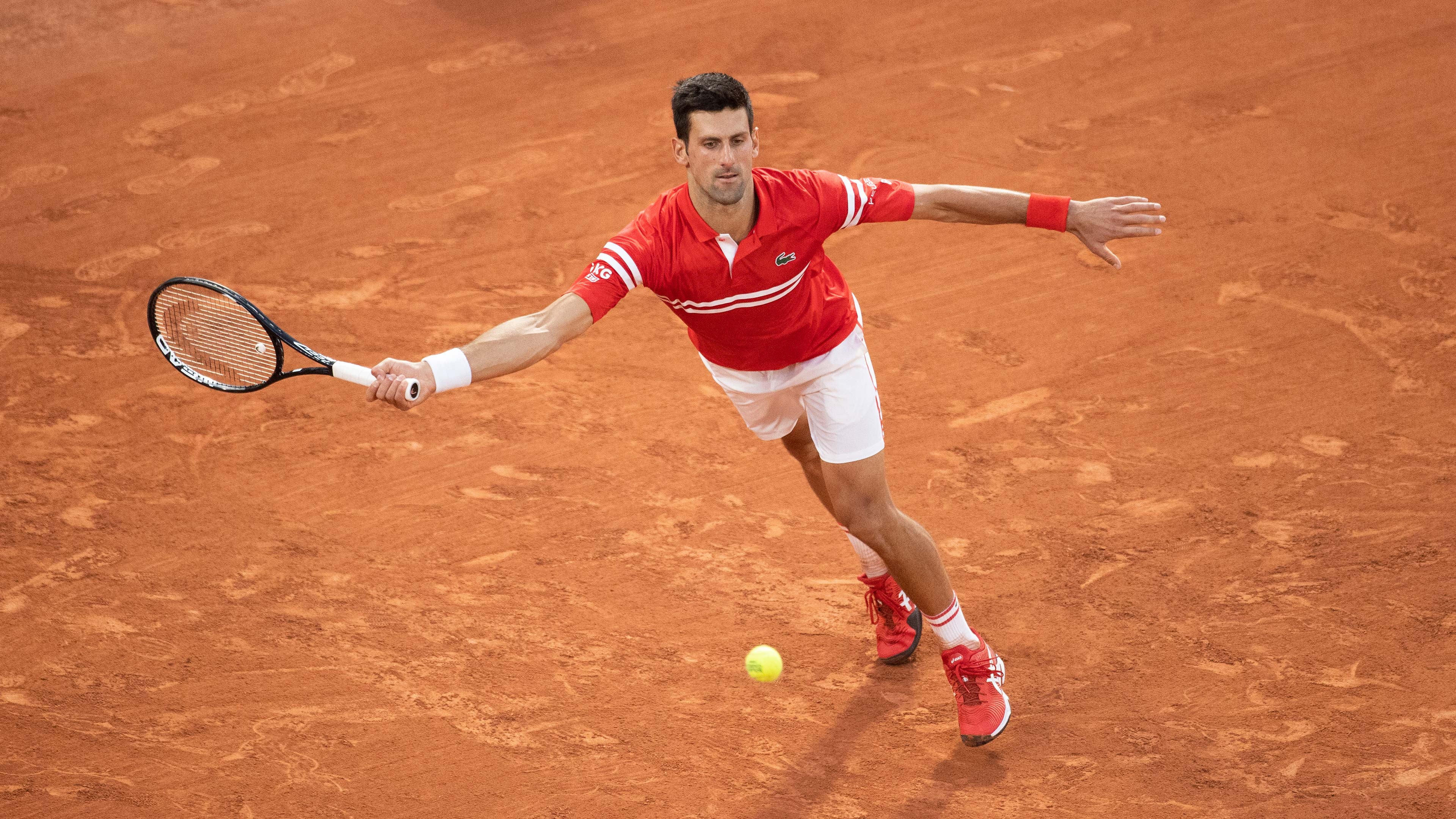 Novak Djokovic, French Open (Roland-Garros) Wallpaper, 3840x2160 4K Desktop