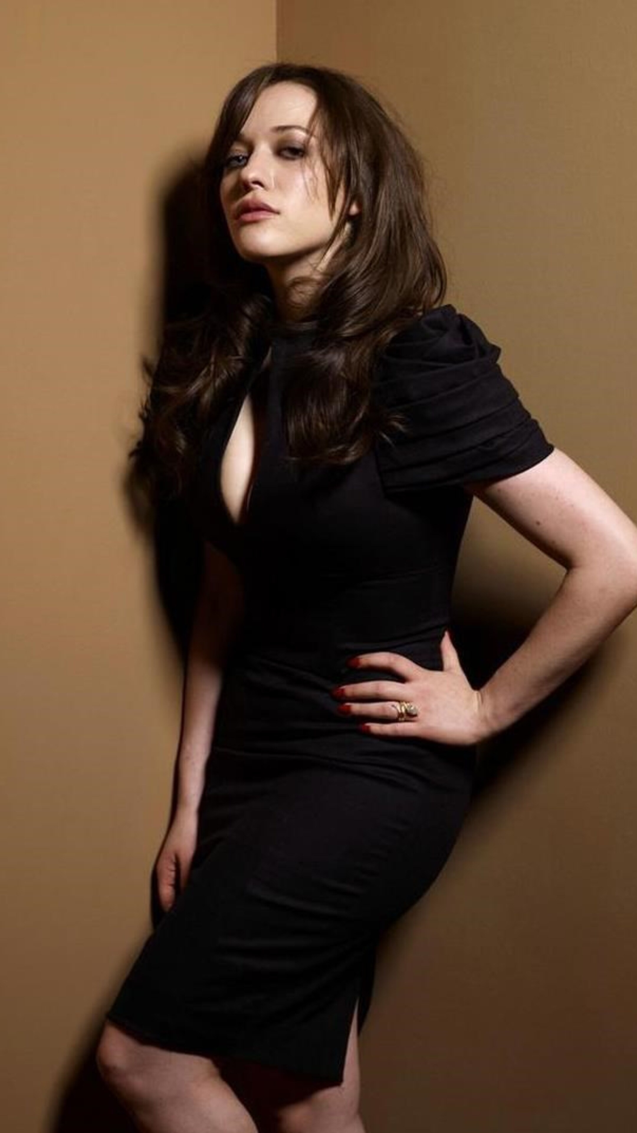 Kat Dennings, Sony Xperia X XZ Z5 Premium, 4K wallpapers, 2160x3840 4K Phone