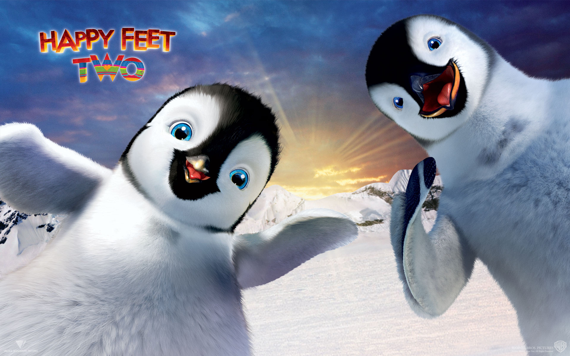 Happy Feet, 2nd installment, High-definition wallpaper, Eye-catching image, 1920x1200 HD Desktop