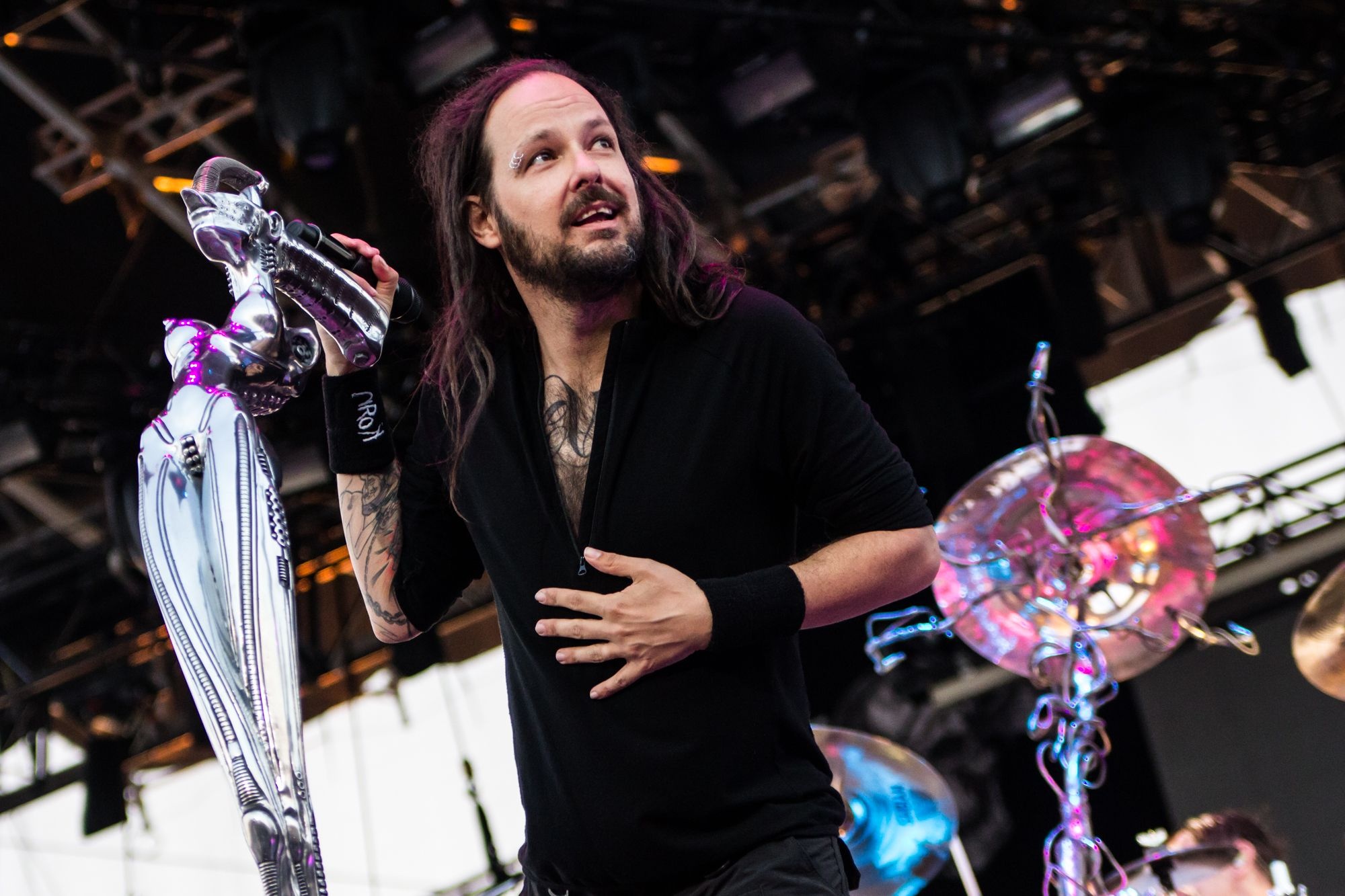 Jonathan Davis, Korn frontman, Music career, Band's anniversary, 2000x1340 HD Desktop