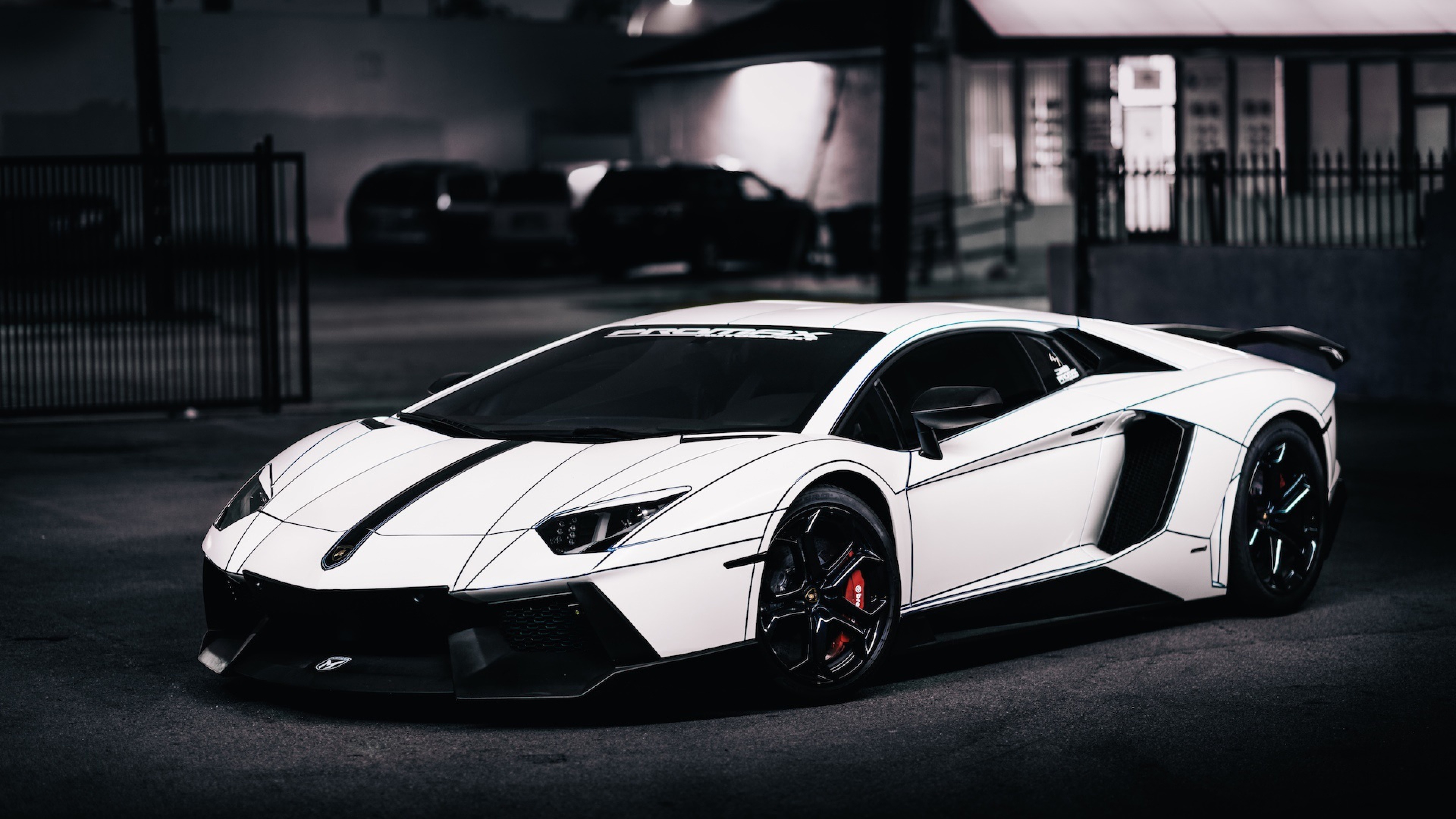 LP700-4 Side View, LP Cars Wallpaper, 3840x2160 4K Desktop